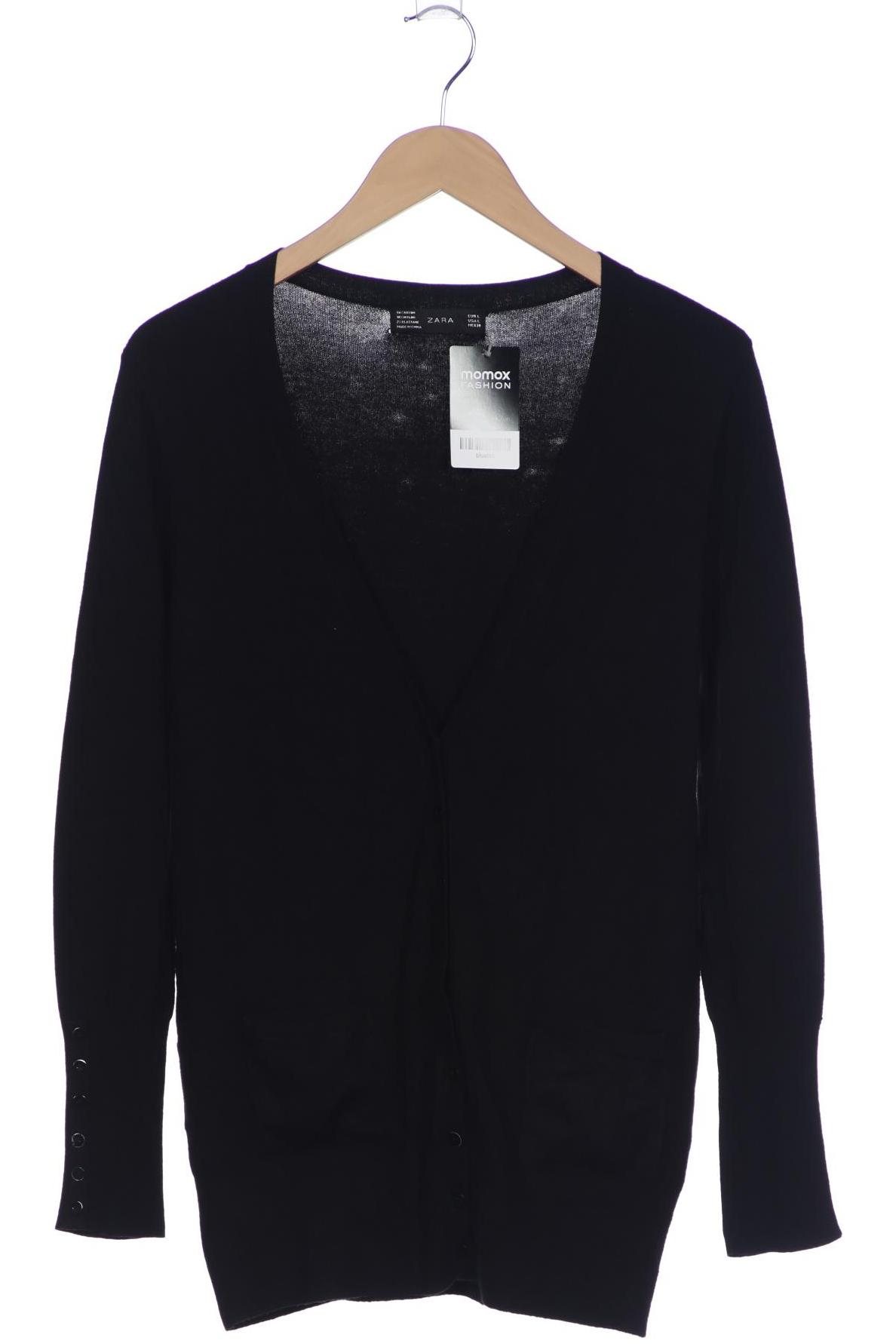 

Zara Damen Strickjacke, schwarz, Gr. 42