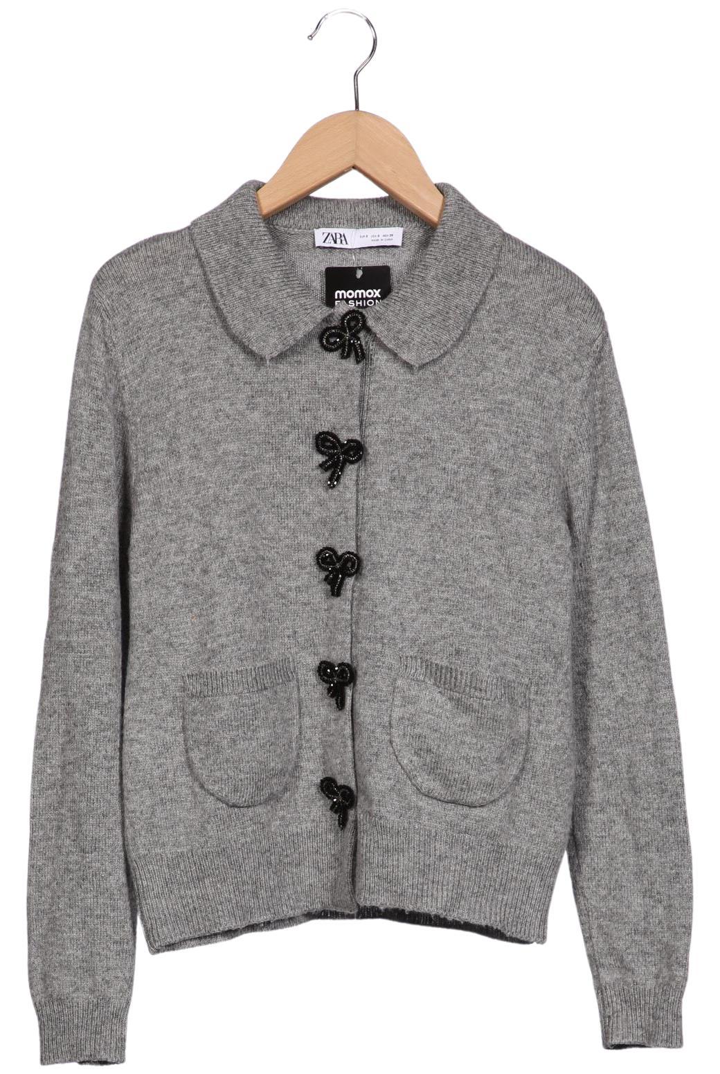 

Zara Damen Strickjacke, grau, Gr. 36