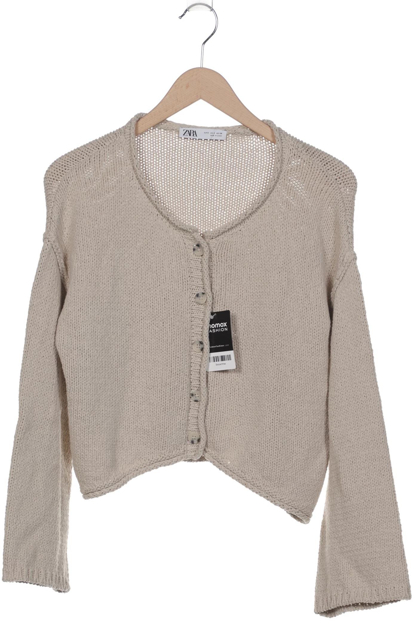 

Zara Damen Strickjacke, beige, Gr. 36