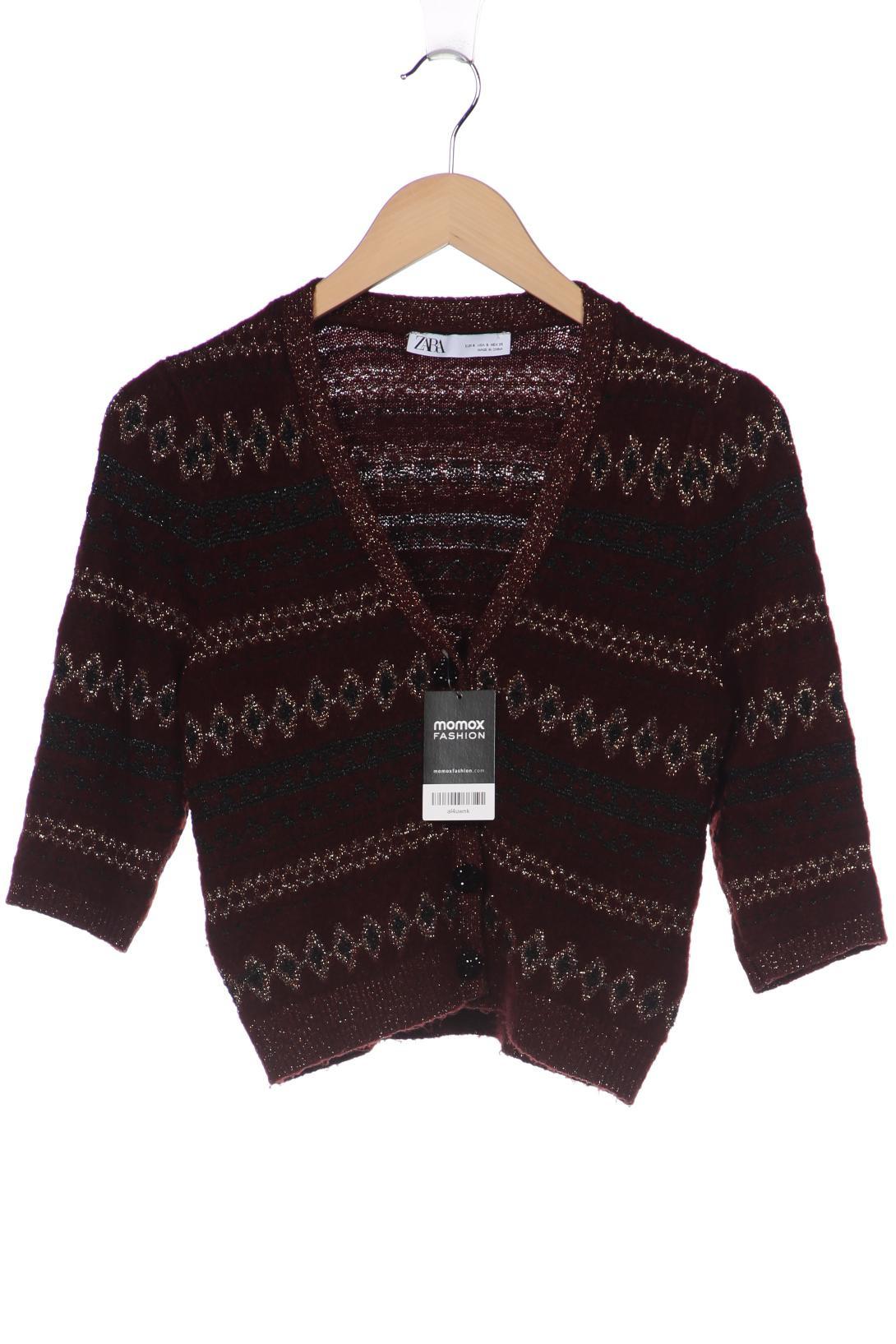 

ZARA Damen Strickjacke, braun