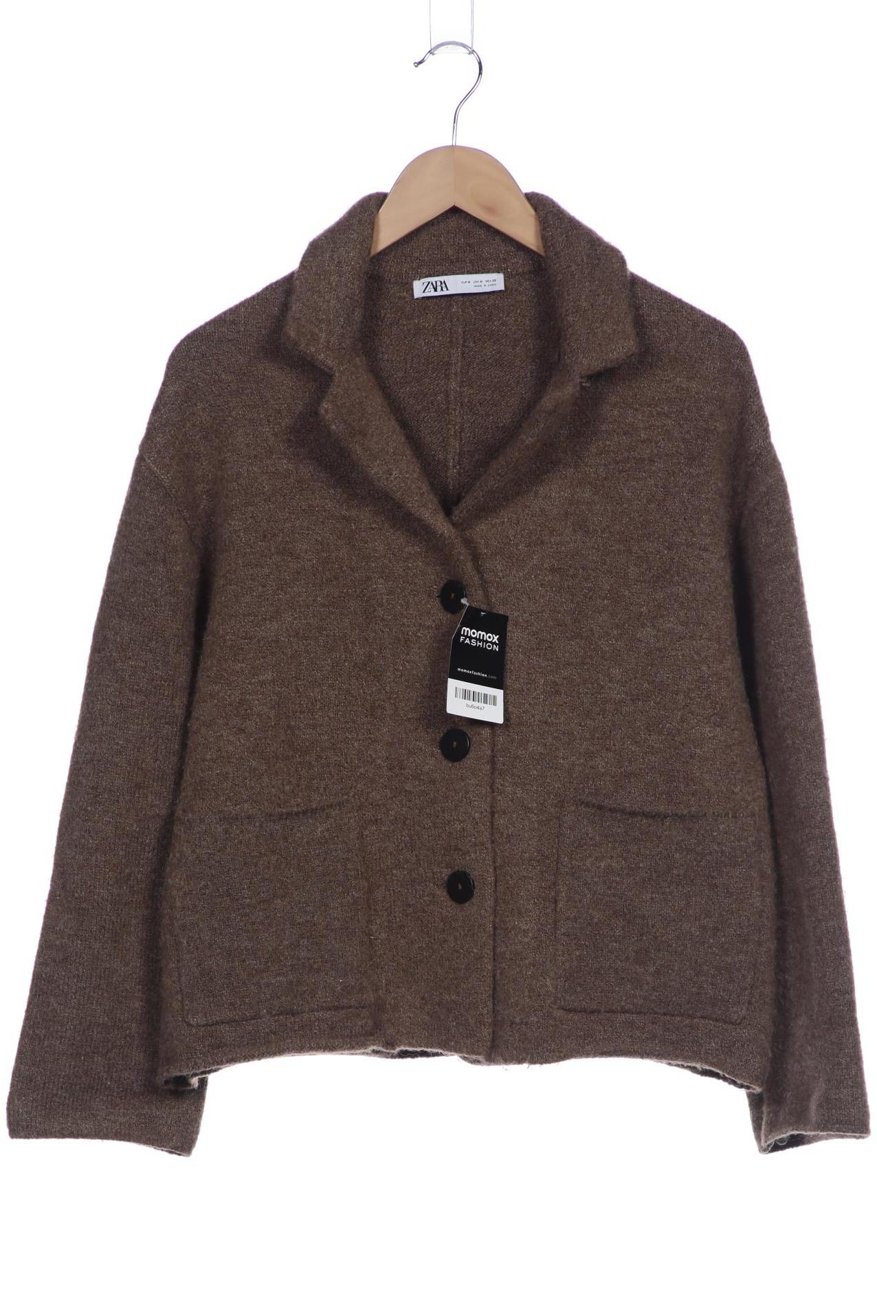 

Zara Damen Strickjacke, braun, Gr. 38