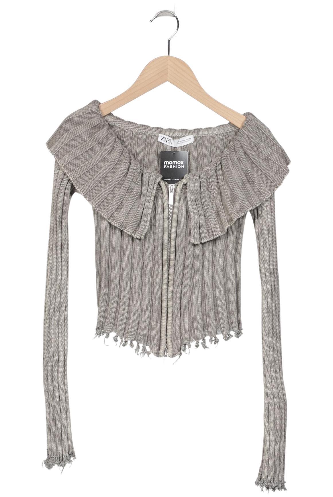 

Zara Damen Strickjacke, grau, Gr. 38