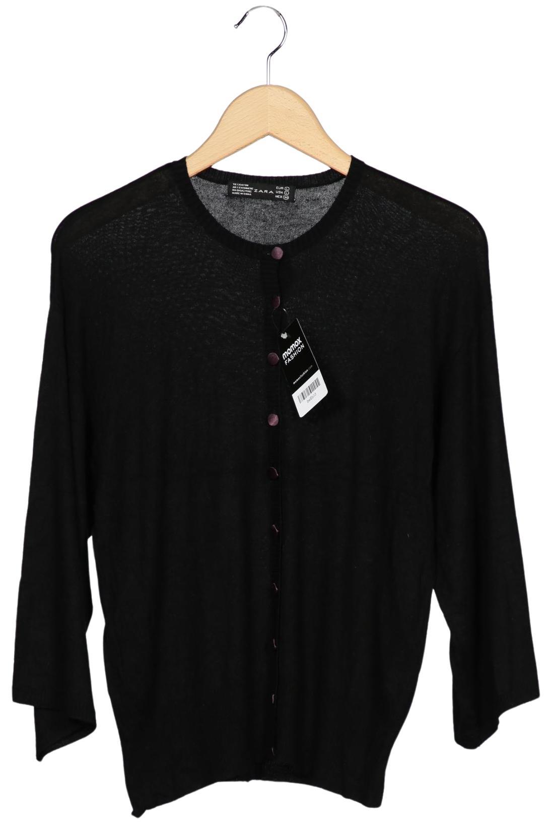 

Zara Damen Strickjacke, schwarz, Gr. 42