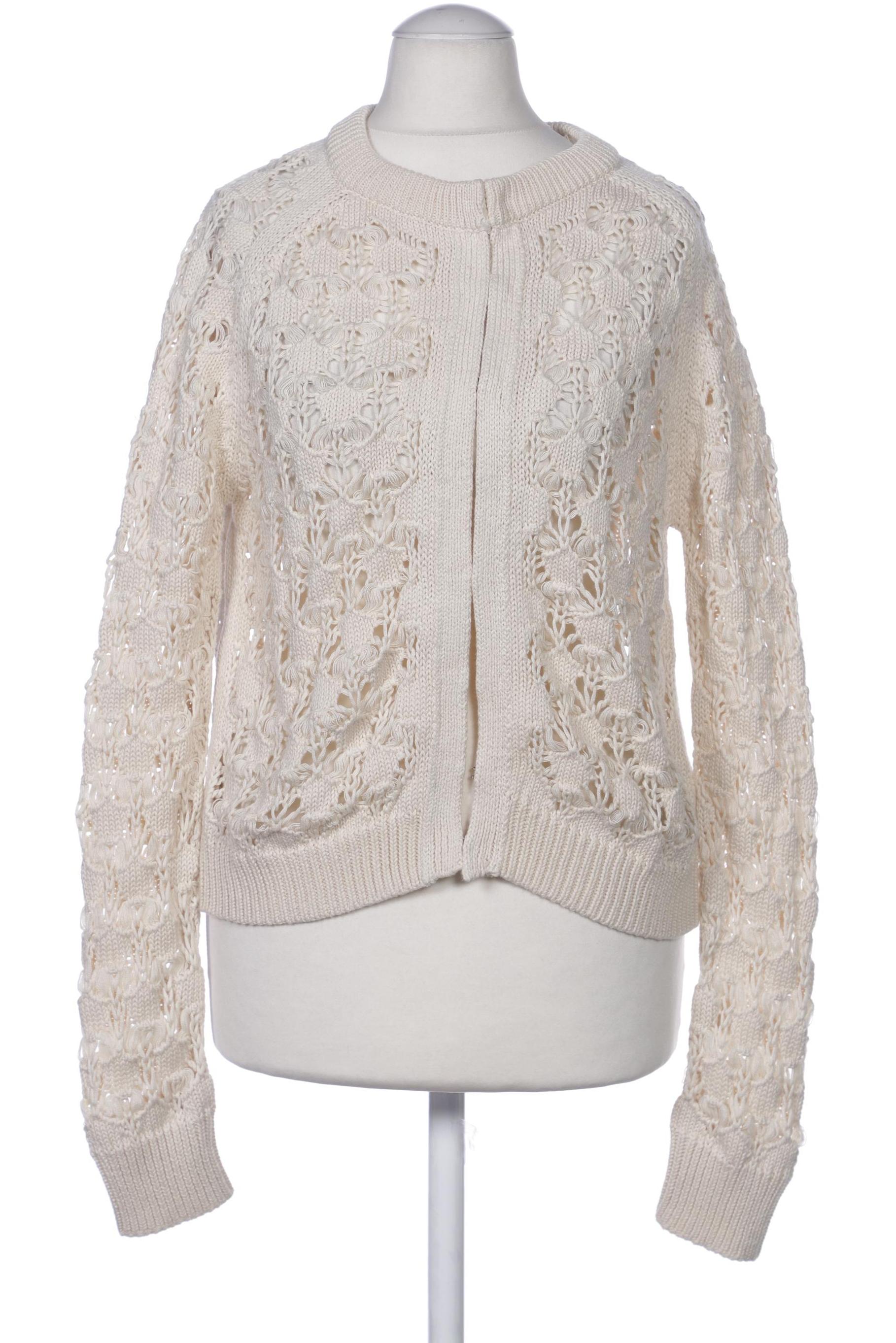 

Zara Damen Strickjacke, cremeweiß, Gr. 36