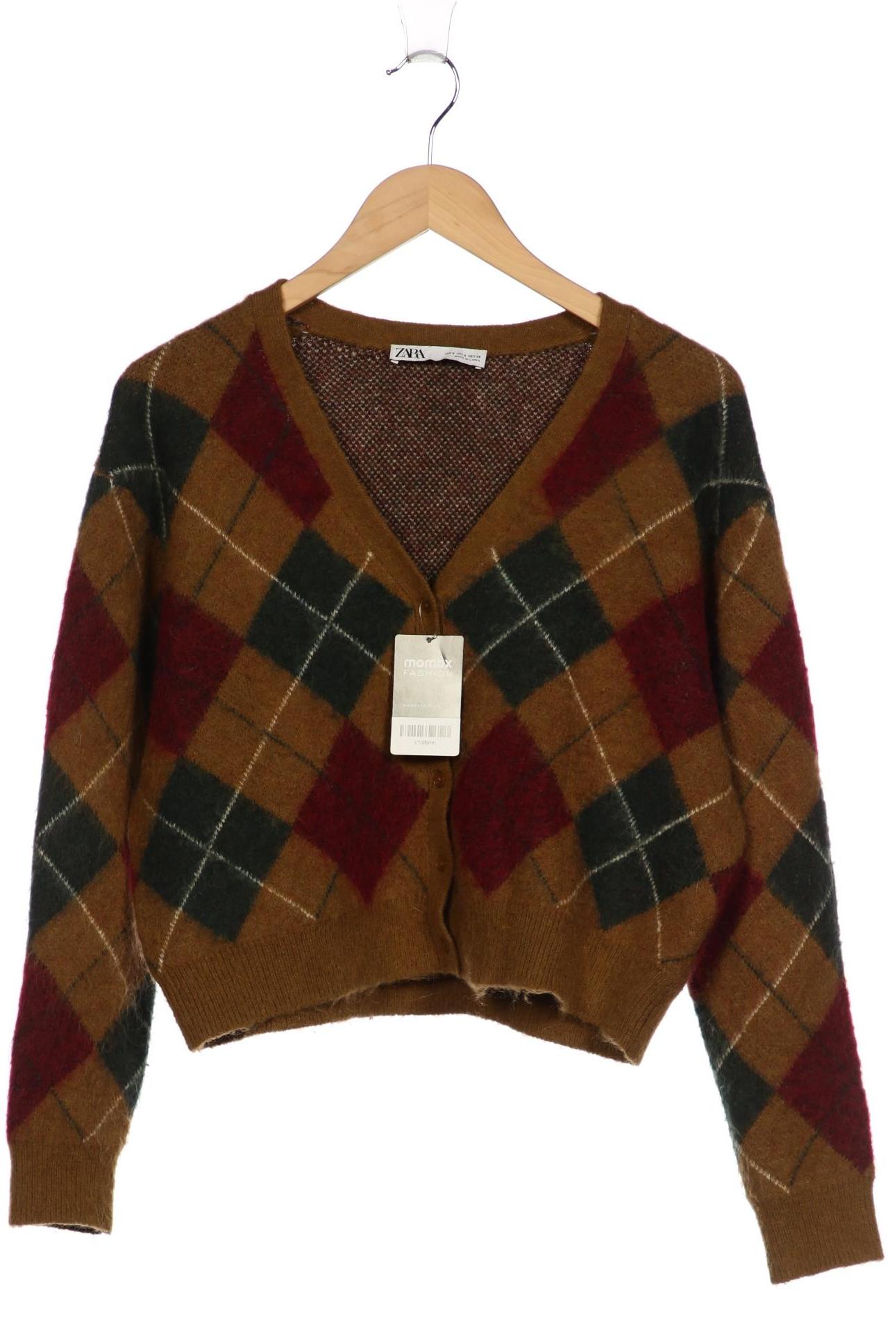 

Zara Damen Strickjacke, braun, Gr. 36