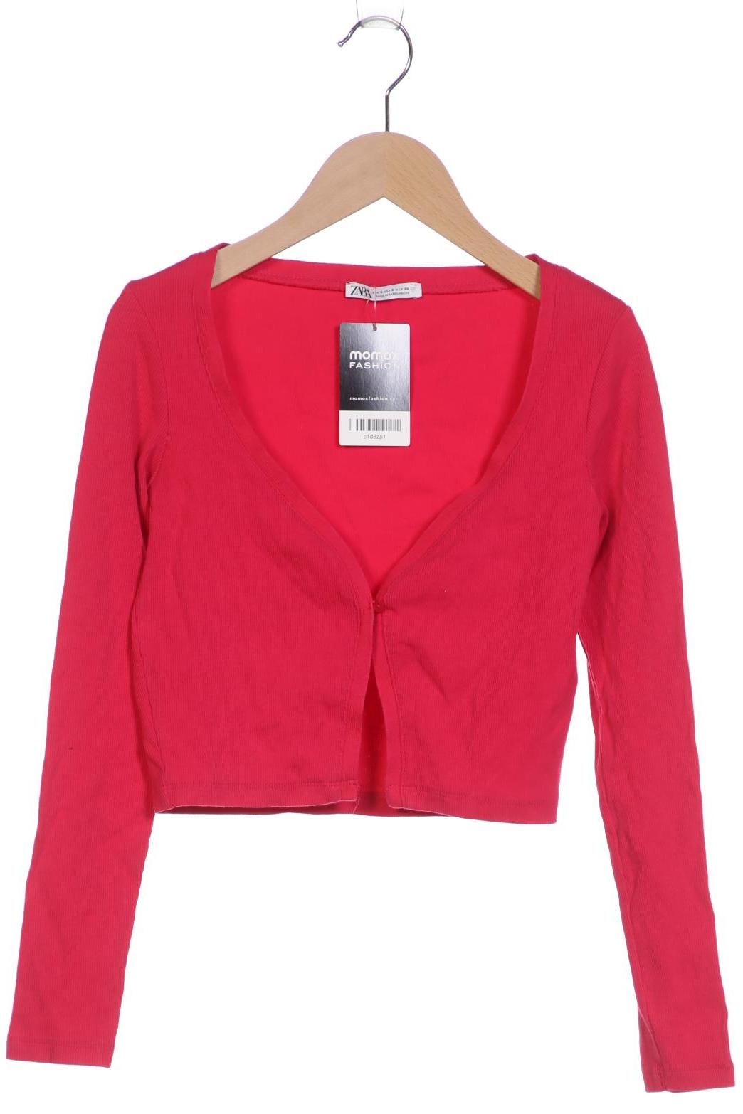 

ZARA Damen Strickjacke, pink