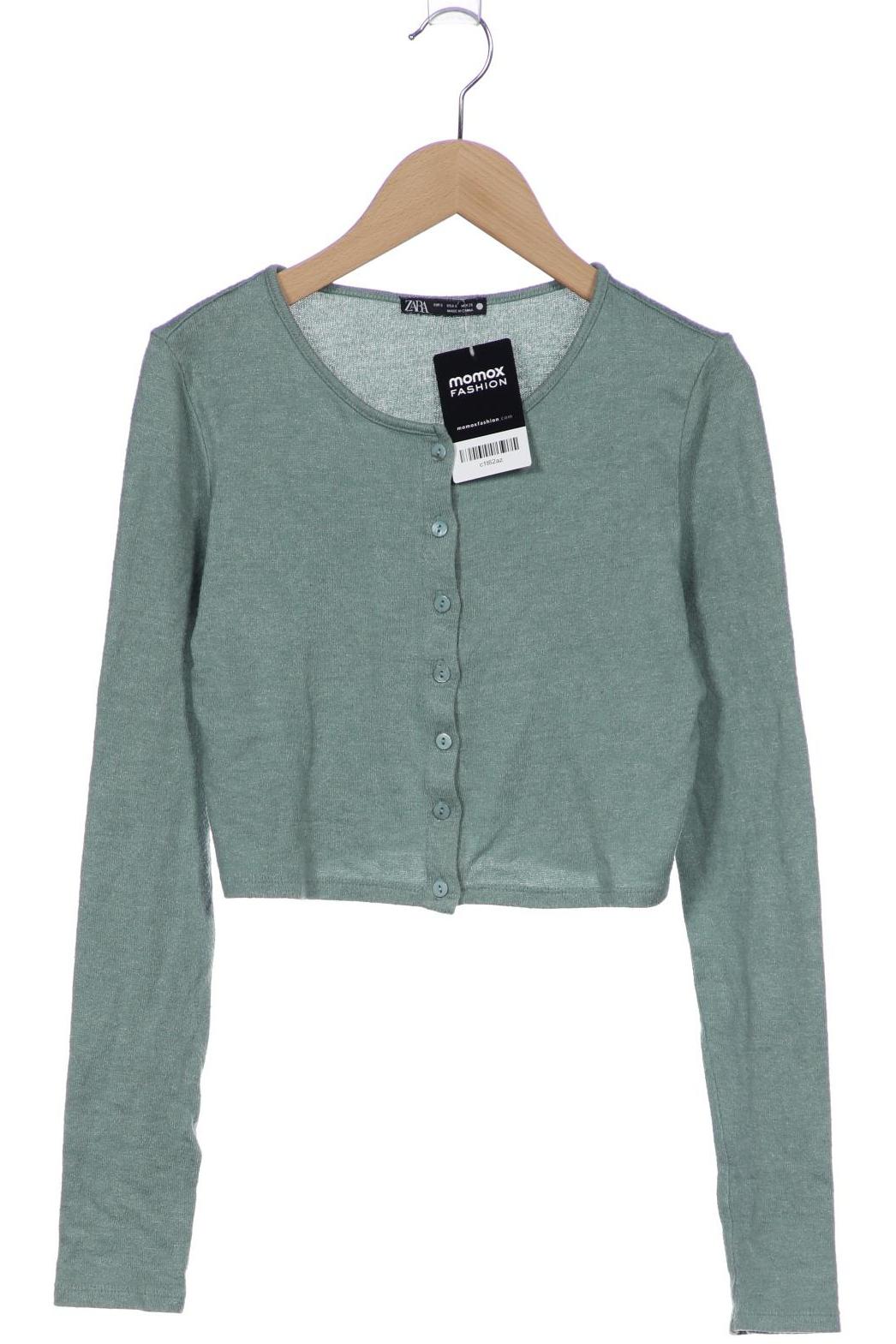 

Zara Damen Strickjacke, grün, Gr. 36