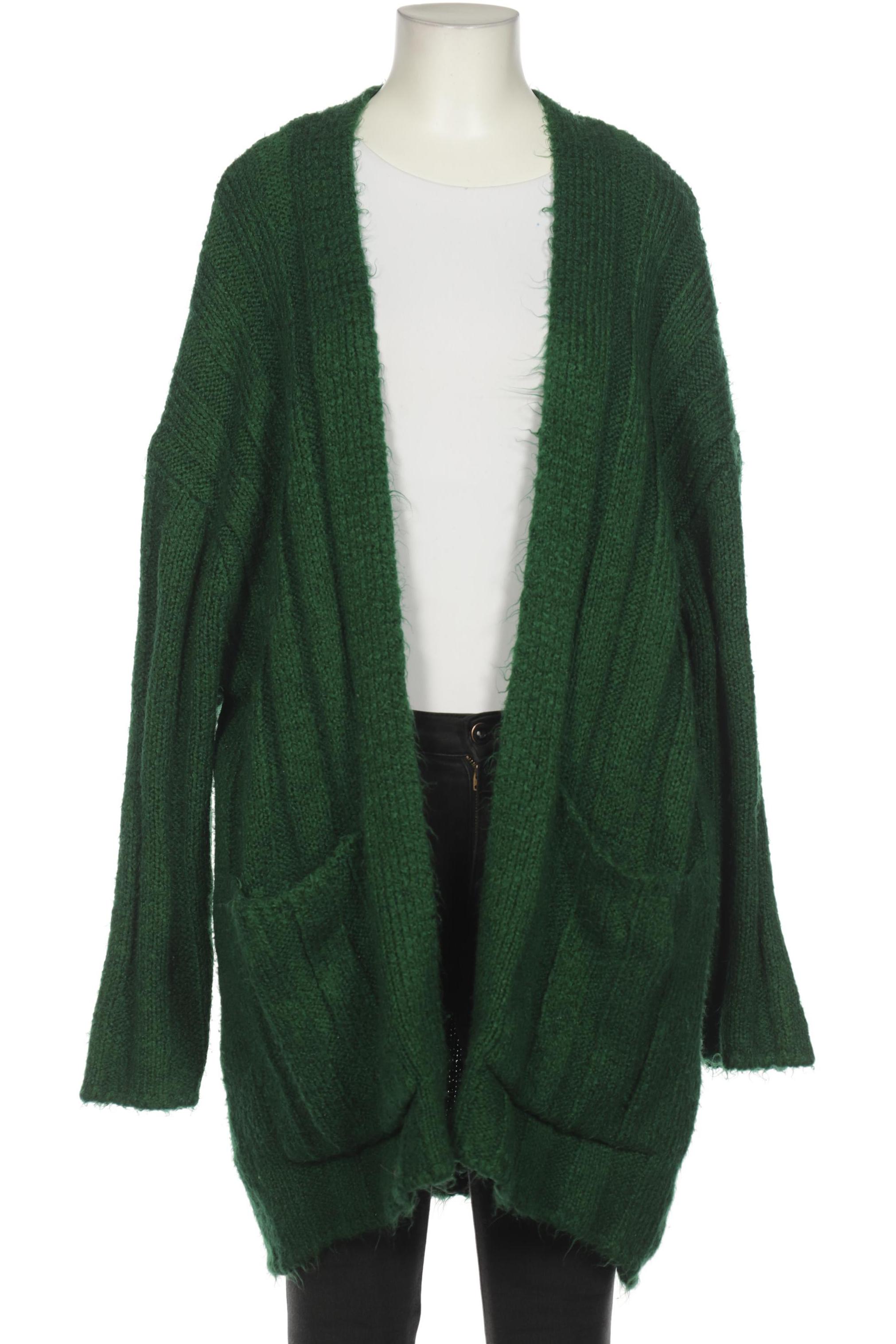 

ZARA Damen Strickjacke, grün