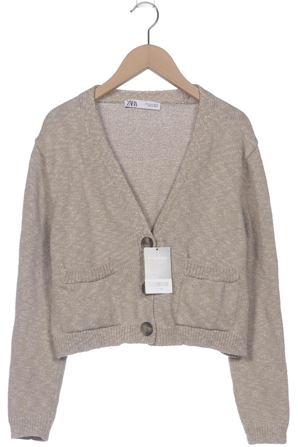 

Zara Damen Strickjacke, beige, Gr. 36