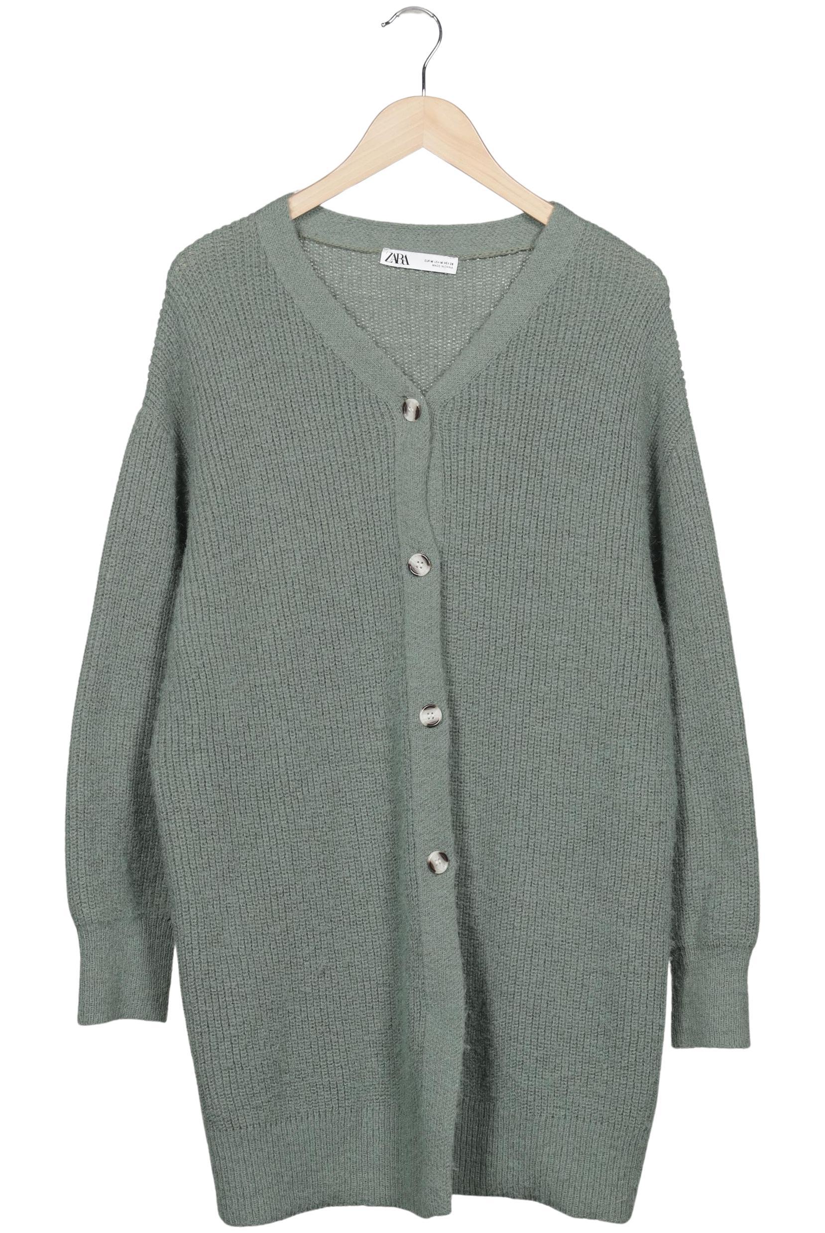 

Zara Damen Strickjacke, grün, Gr. 38