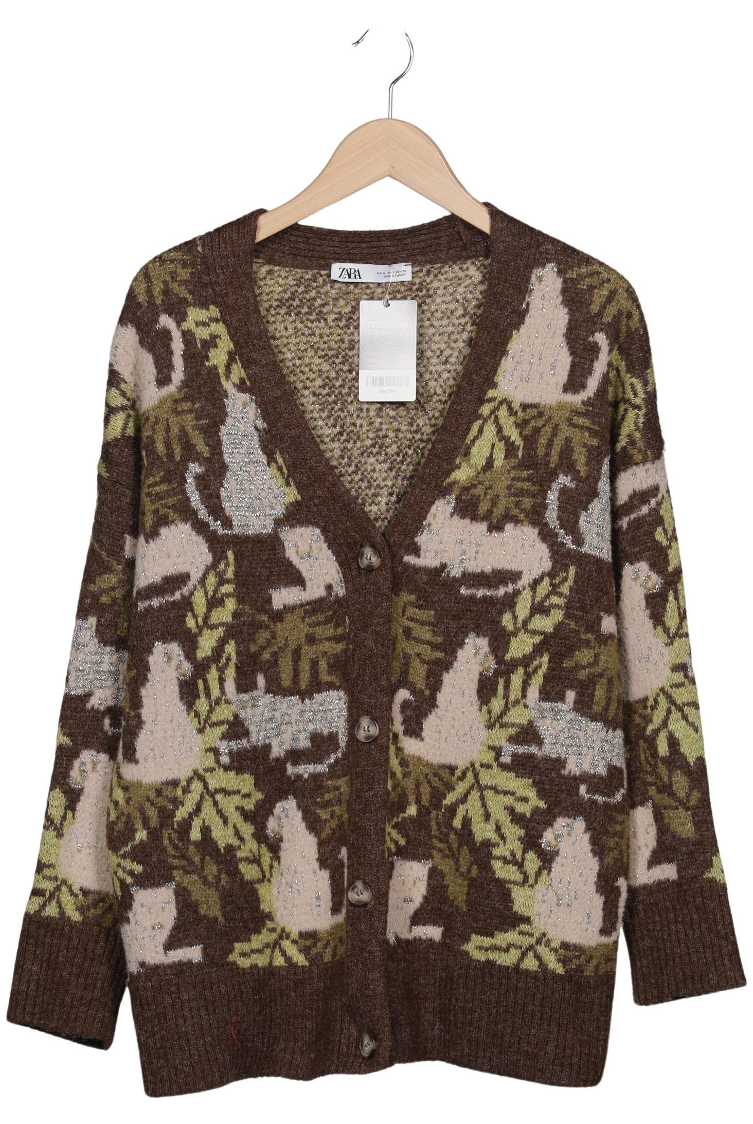 

Zara Damen Strickjacke, mehrfarbig, Gr. 36