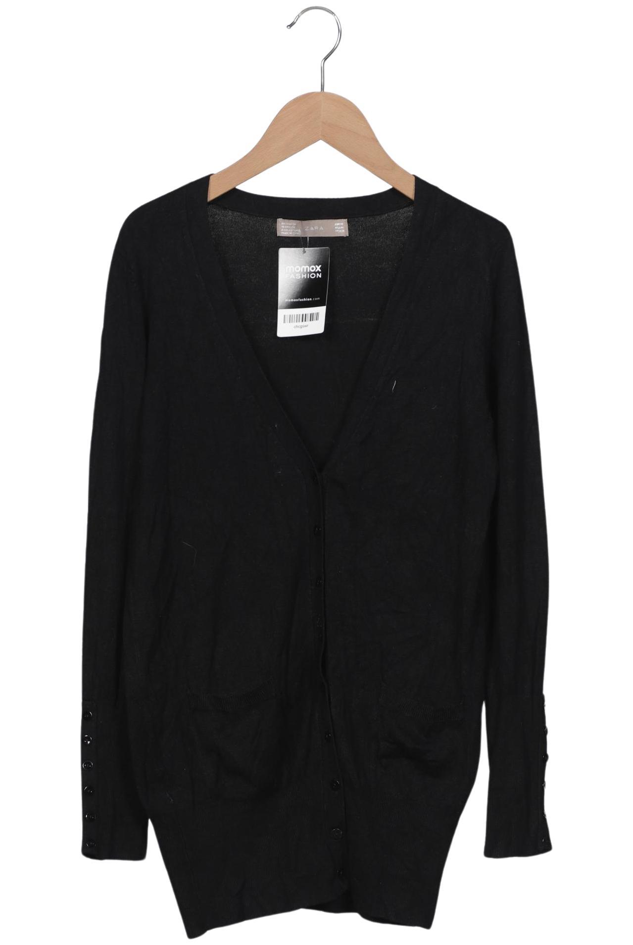 

Zara Damen Strickjacke, schwarz, Gr. 38