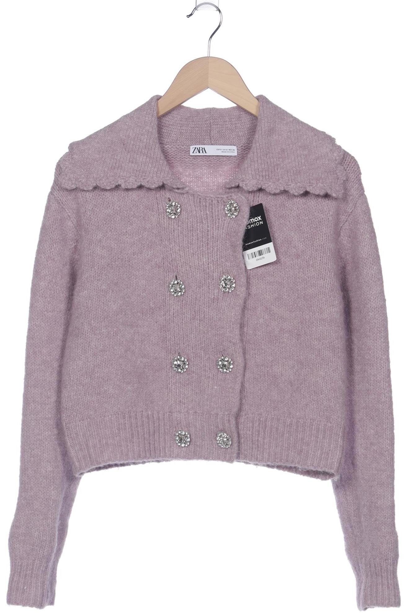 

Zara Damen Strickjacke, flieder, Gr. 36