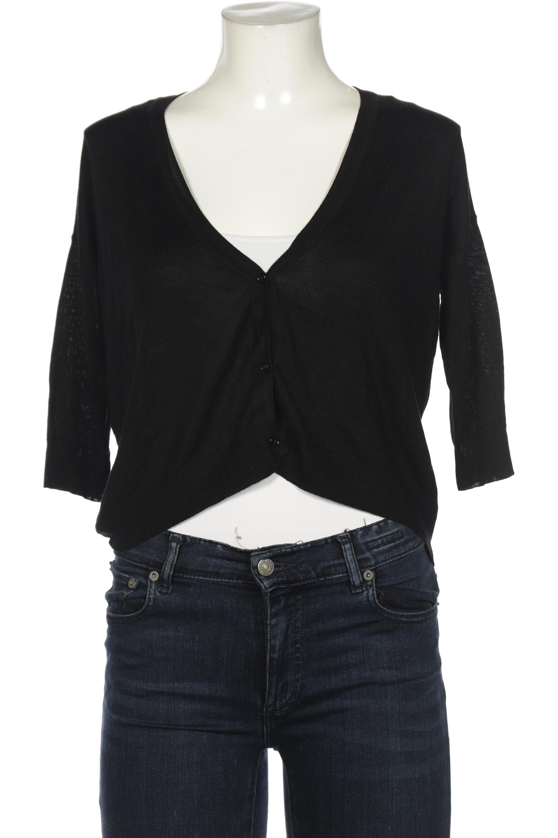 

ZARA Damen Strickjacke, schwarz
