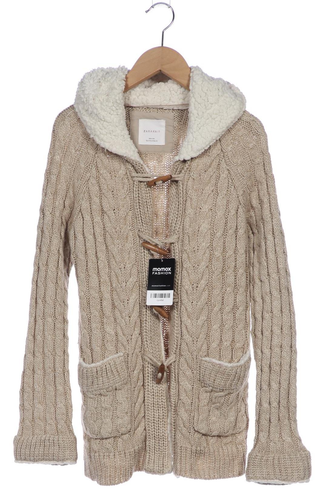 

Zara Damen Strickjacke, beige, Gr. 36