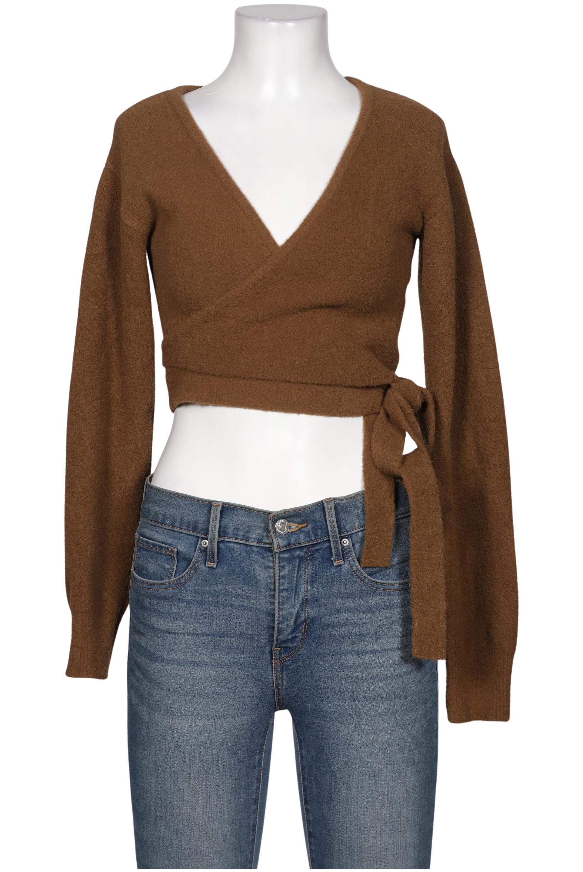 

Zara Damen Strickjacke, braun, Gr. 36