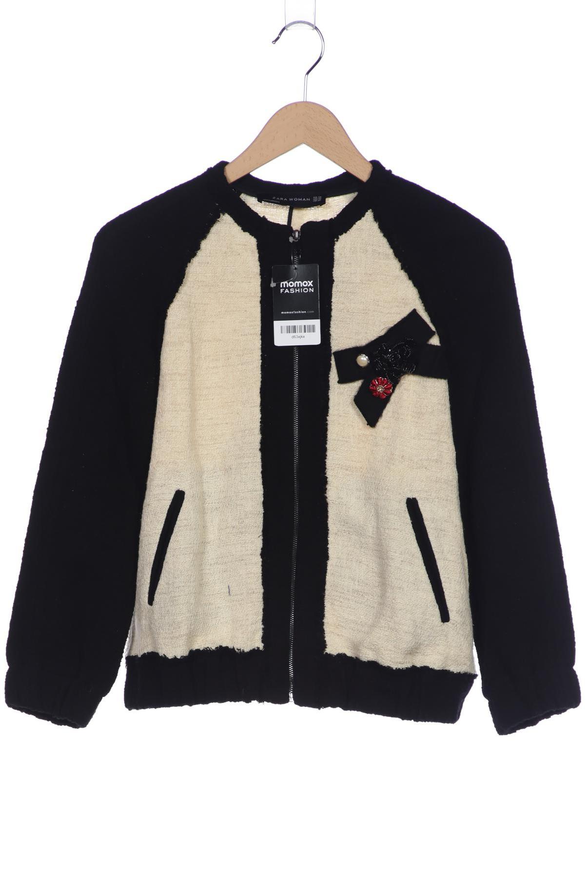 

Zara Damen Strickjacke, cremeweiß, Gr. 34