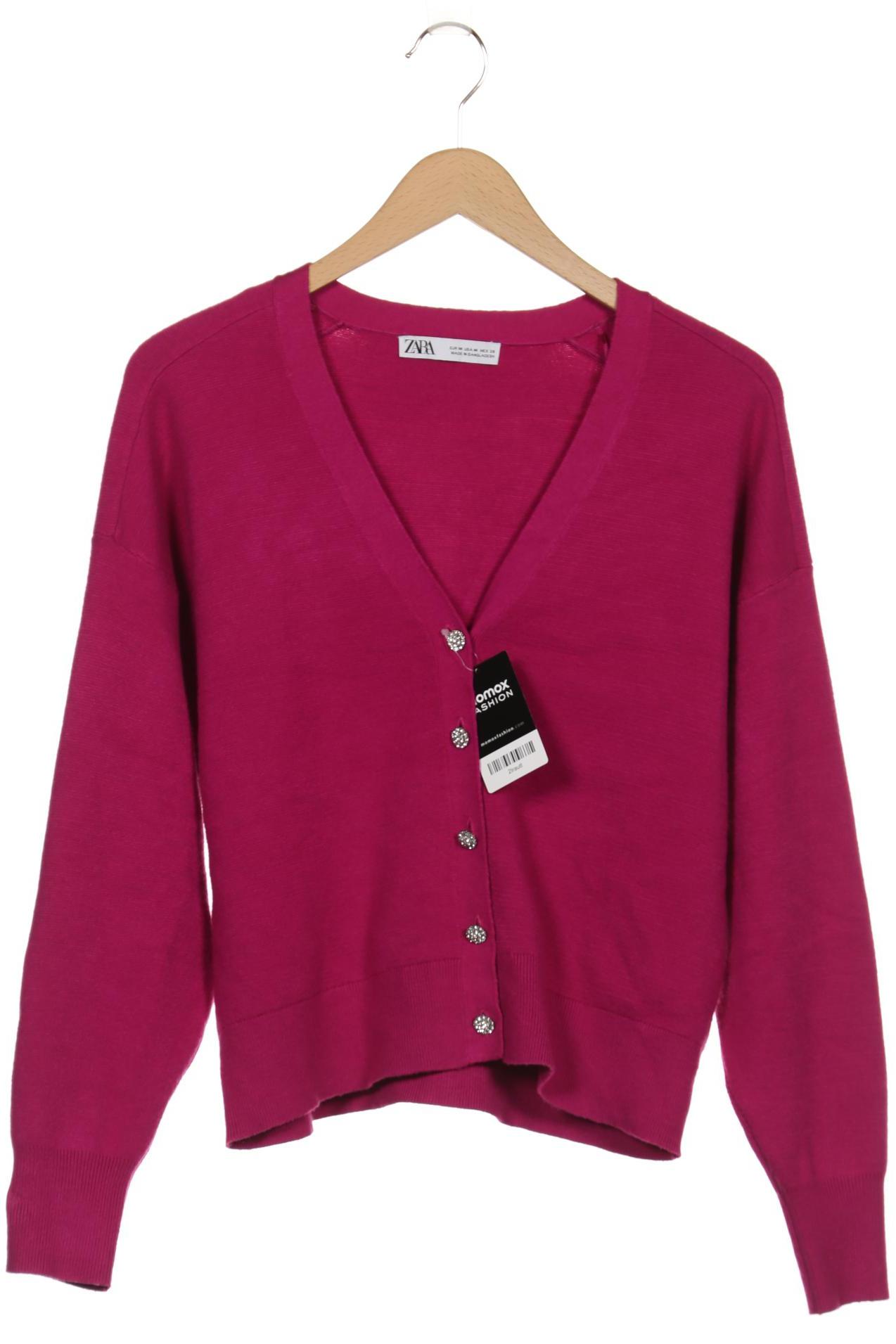 

ZARA Damen Strickjacke, pink