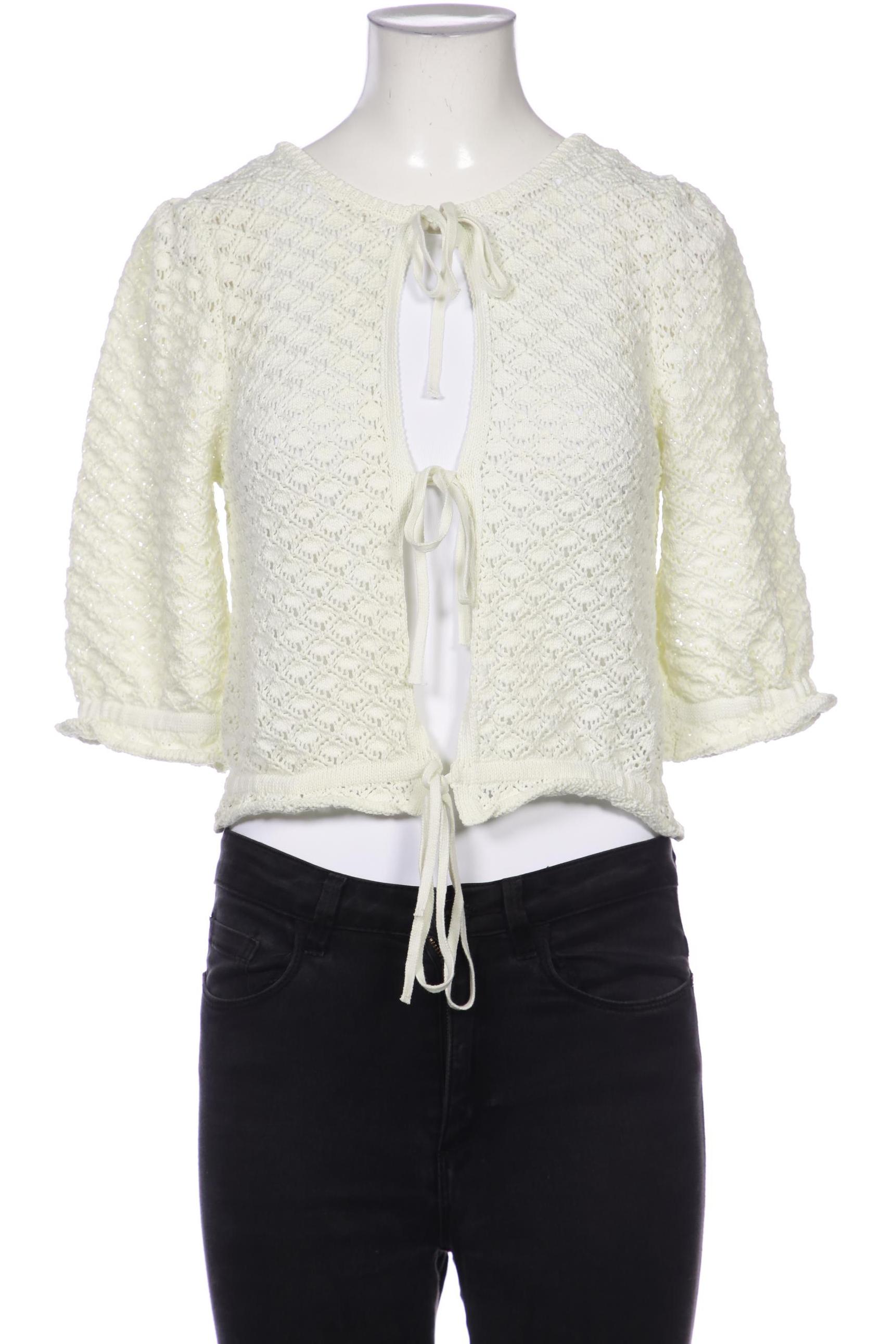 

ZARA Damen Strickjacke, cremeweiß