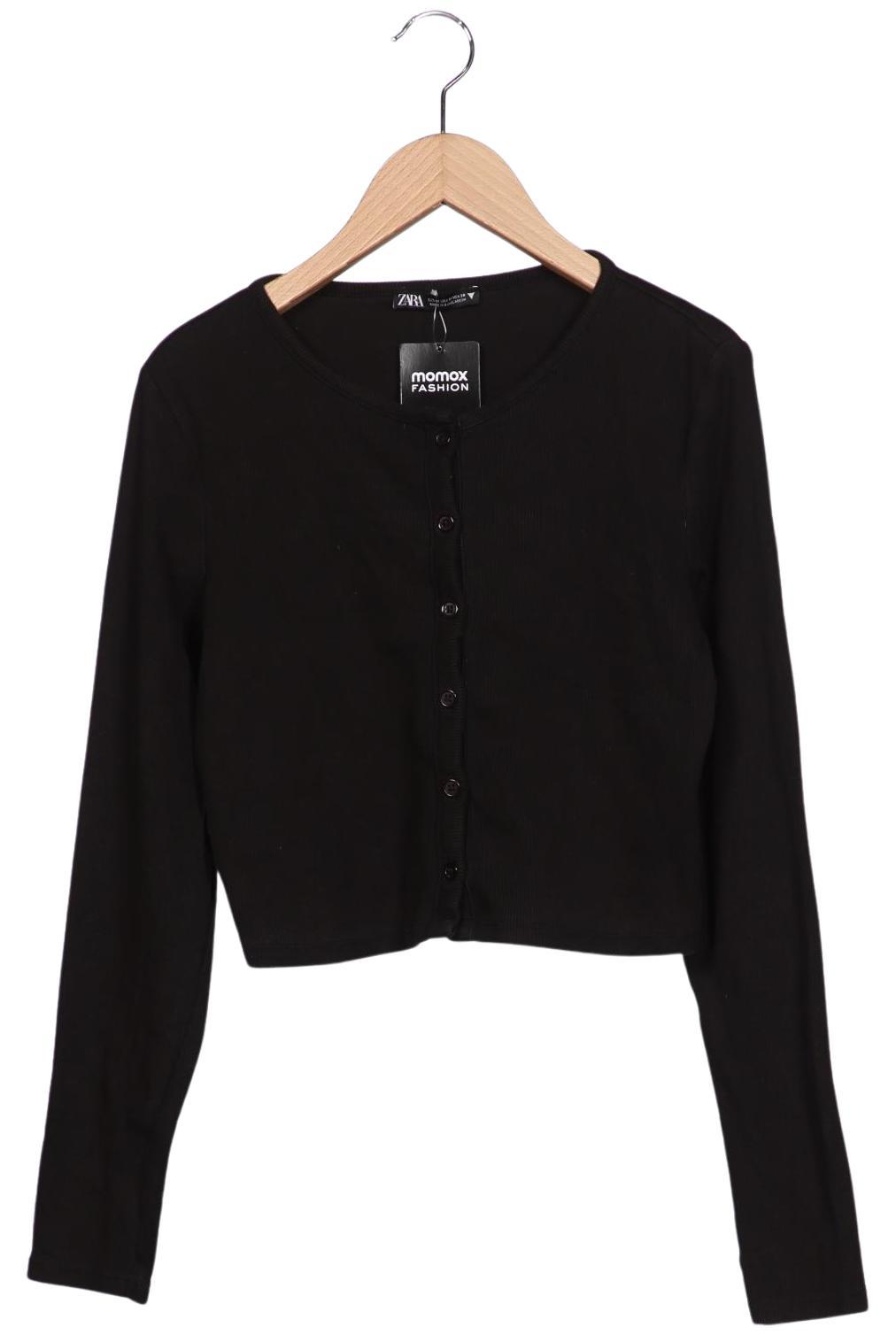 

Zara Damen Strickjacke, schwarz, Gr. 38