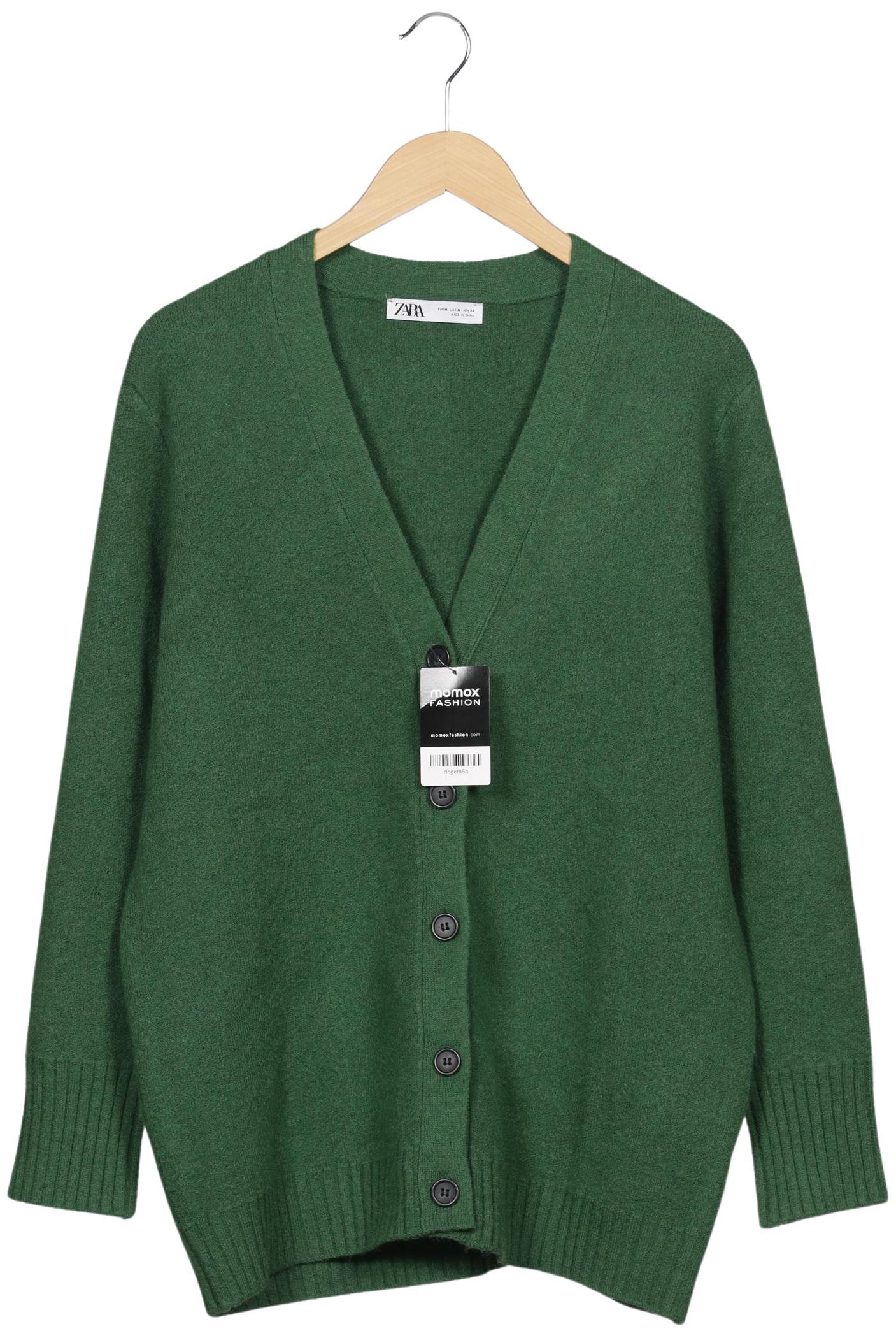 

Zara Damen Strickjacke, grün, Gr. 38