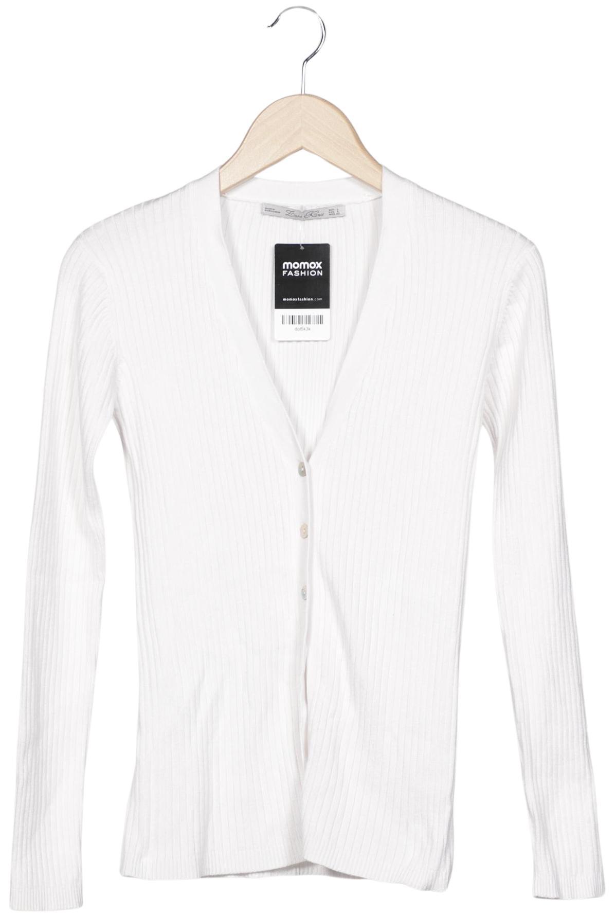 

Zara Damen Strickjacke, weiß, Gr. 42
