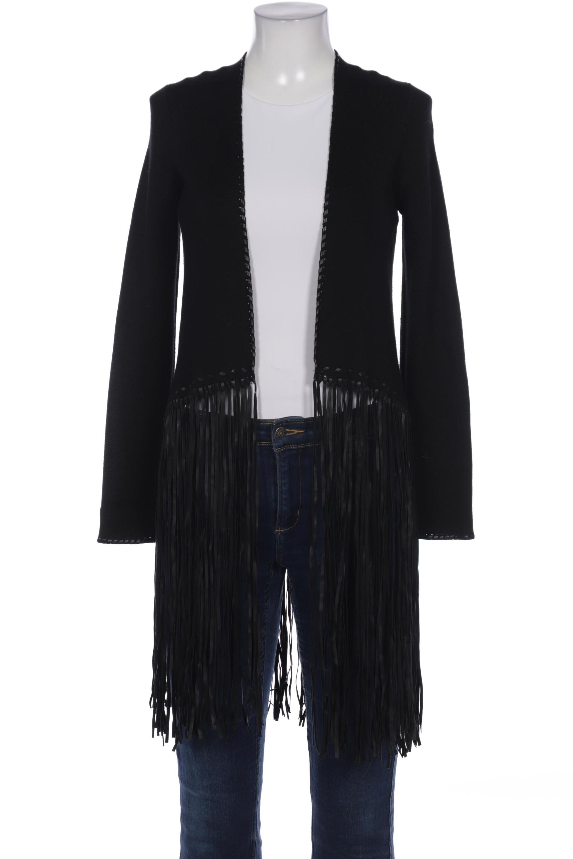 

ZARA Damen Strickjacke, schwarz