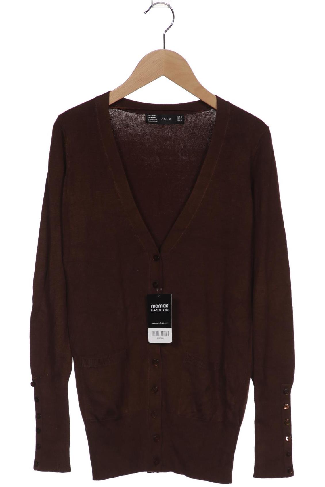 

Zara Damen Strickjacke, braun, Gr. 36
