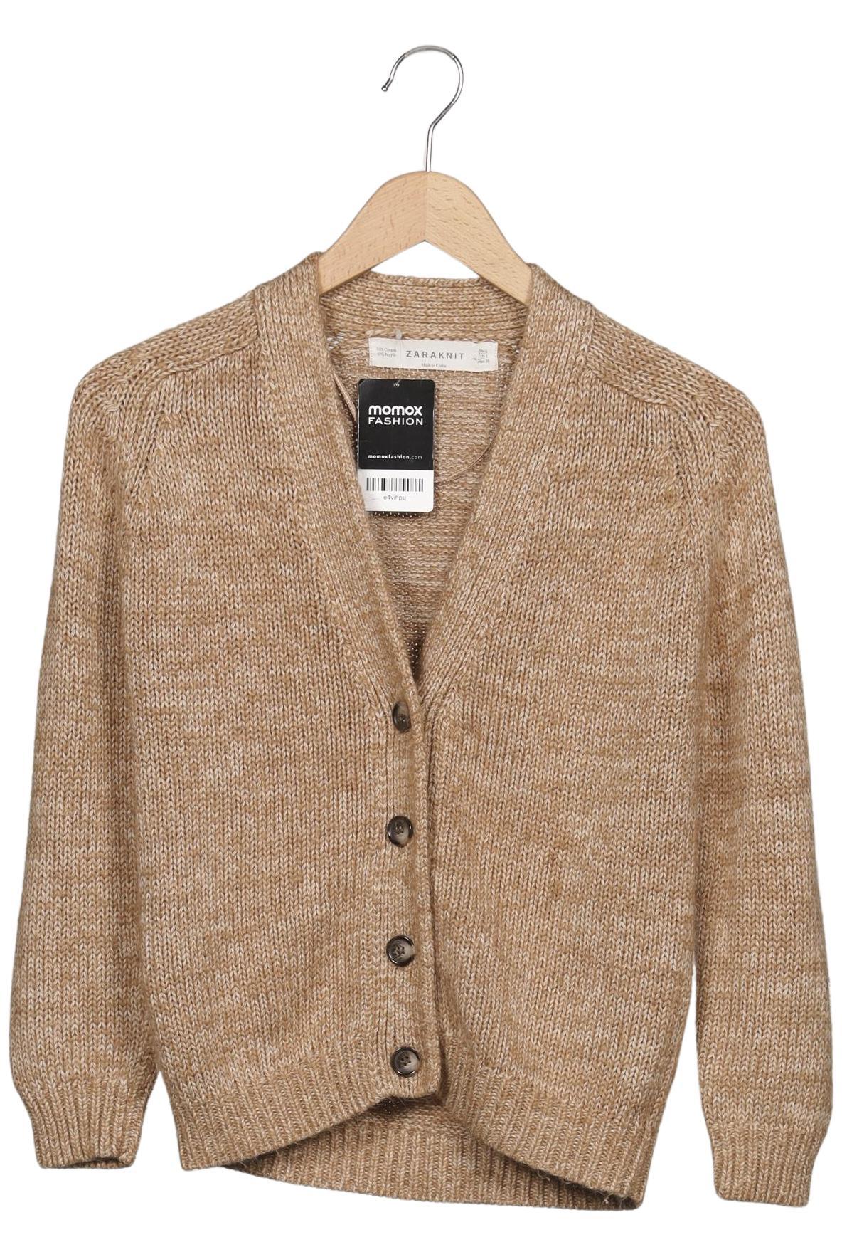 

Zara Damen Strickjacke, beige, Gr. 36