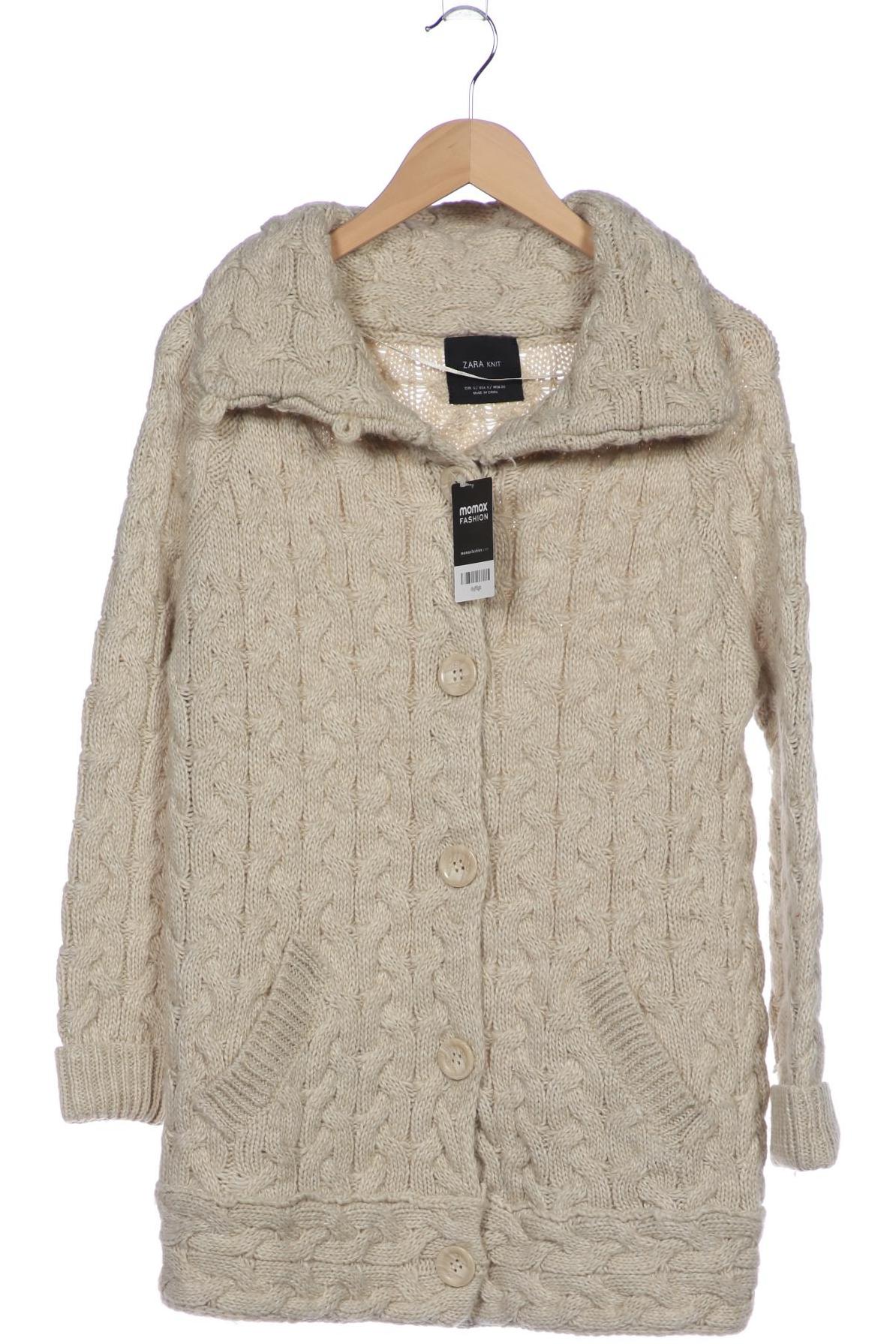 

Zara Damen Strickjacke, beige, Gr. 36