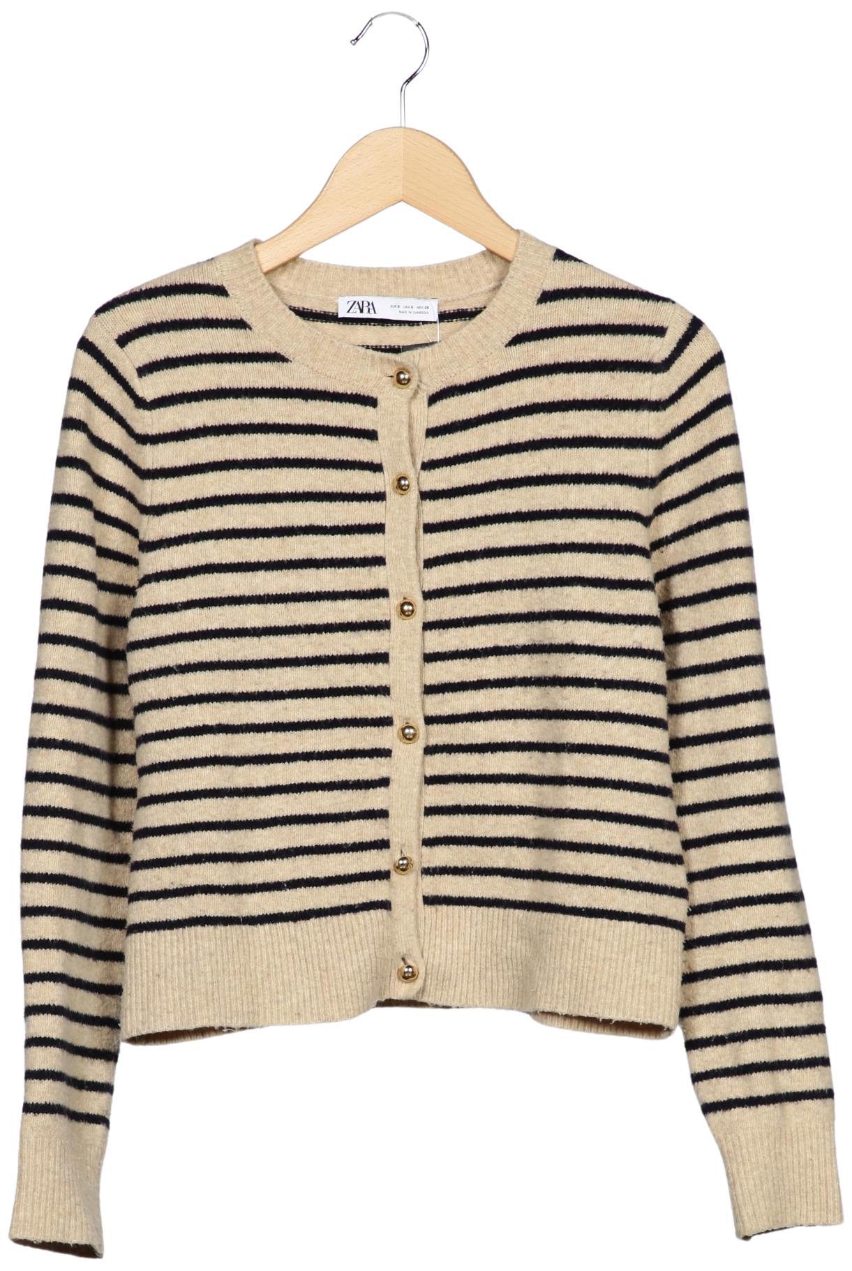 

Zara Damen Strickjacke, mehrfarbig, Gr. 36