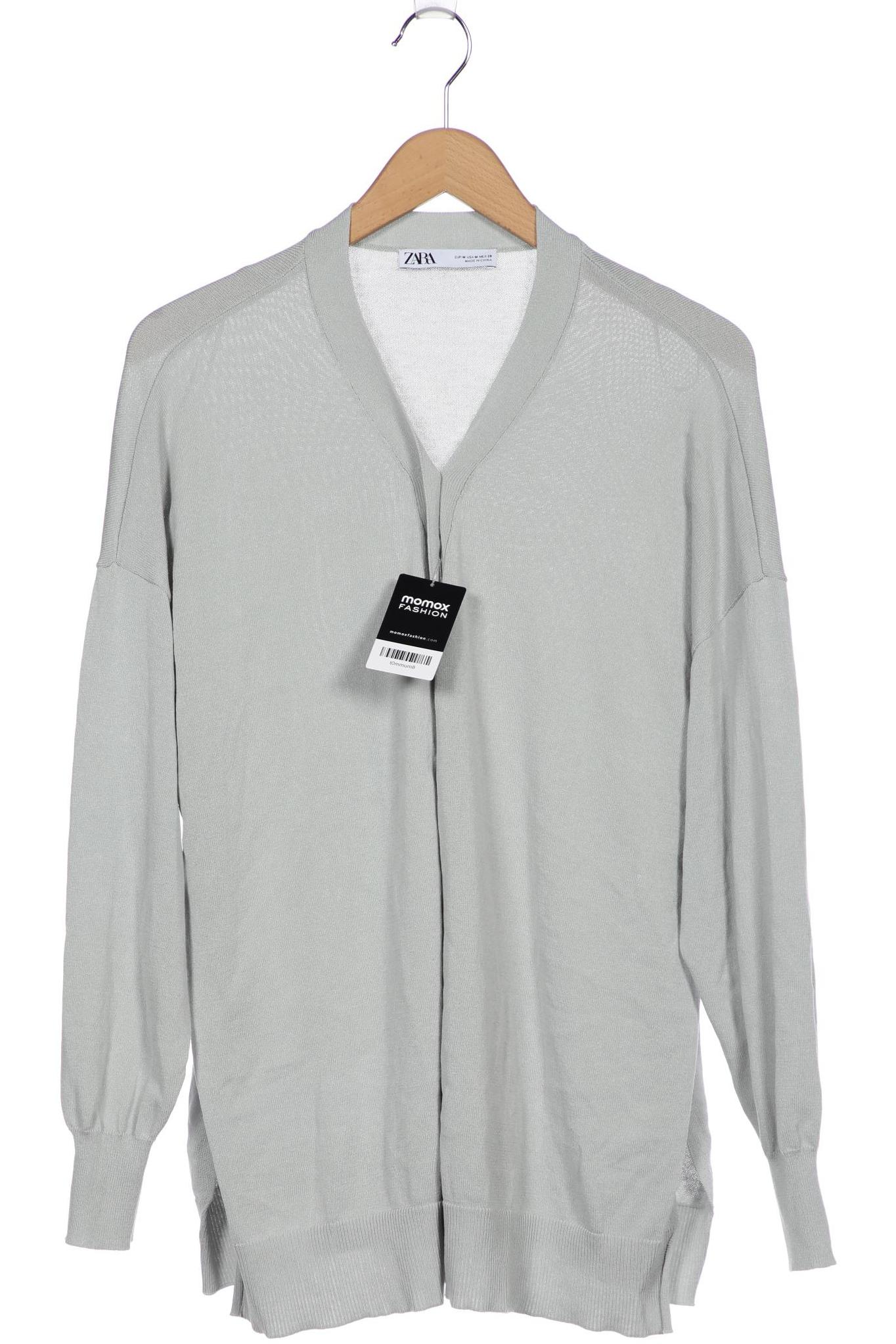 

ZARA Damen Strickjacke, grau