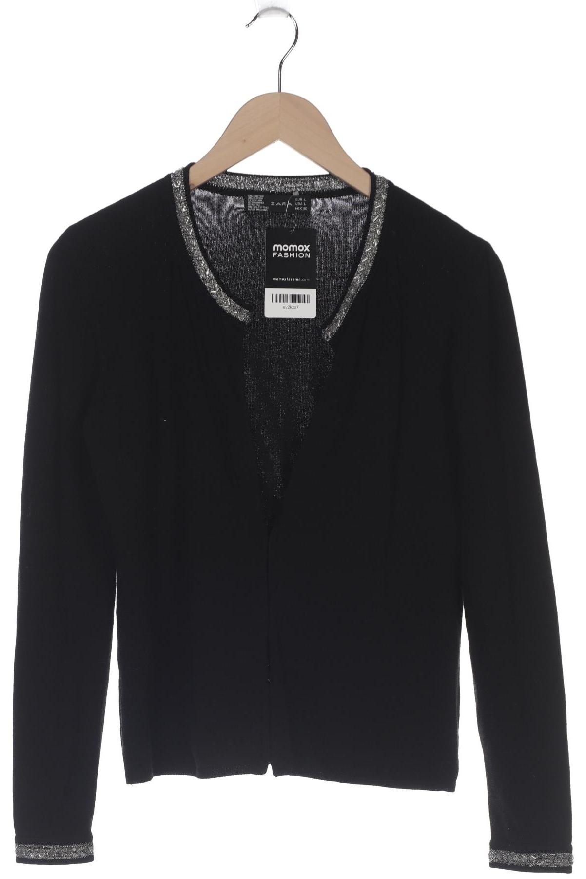 

Zara Damen Strickjacke, schwarz, Gr. 42