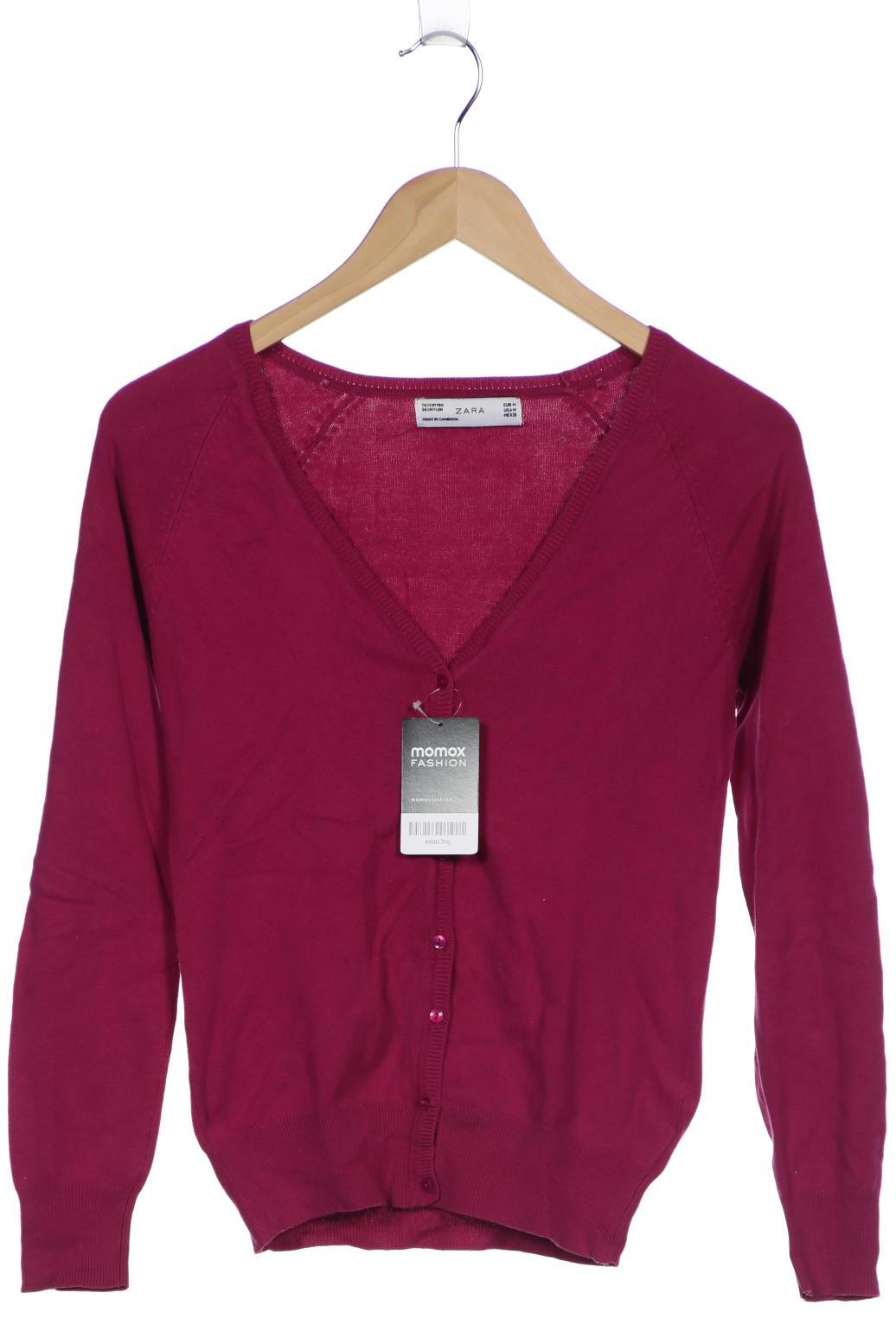 

ZARA Damen Strickjacke, pink