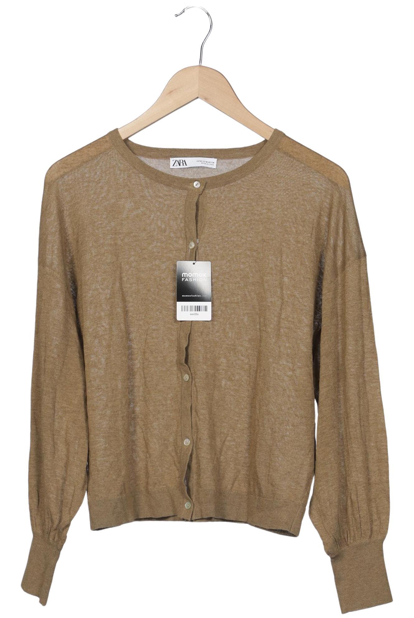 

Zara Damen Strickjacke, beige, Gr. 38