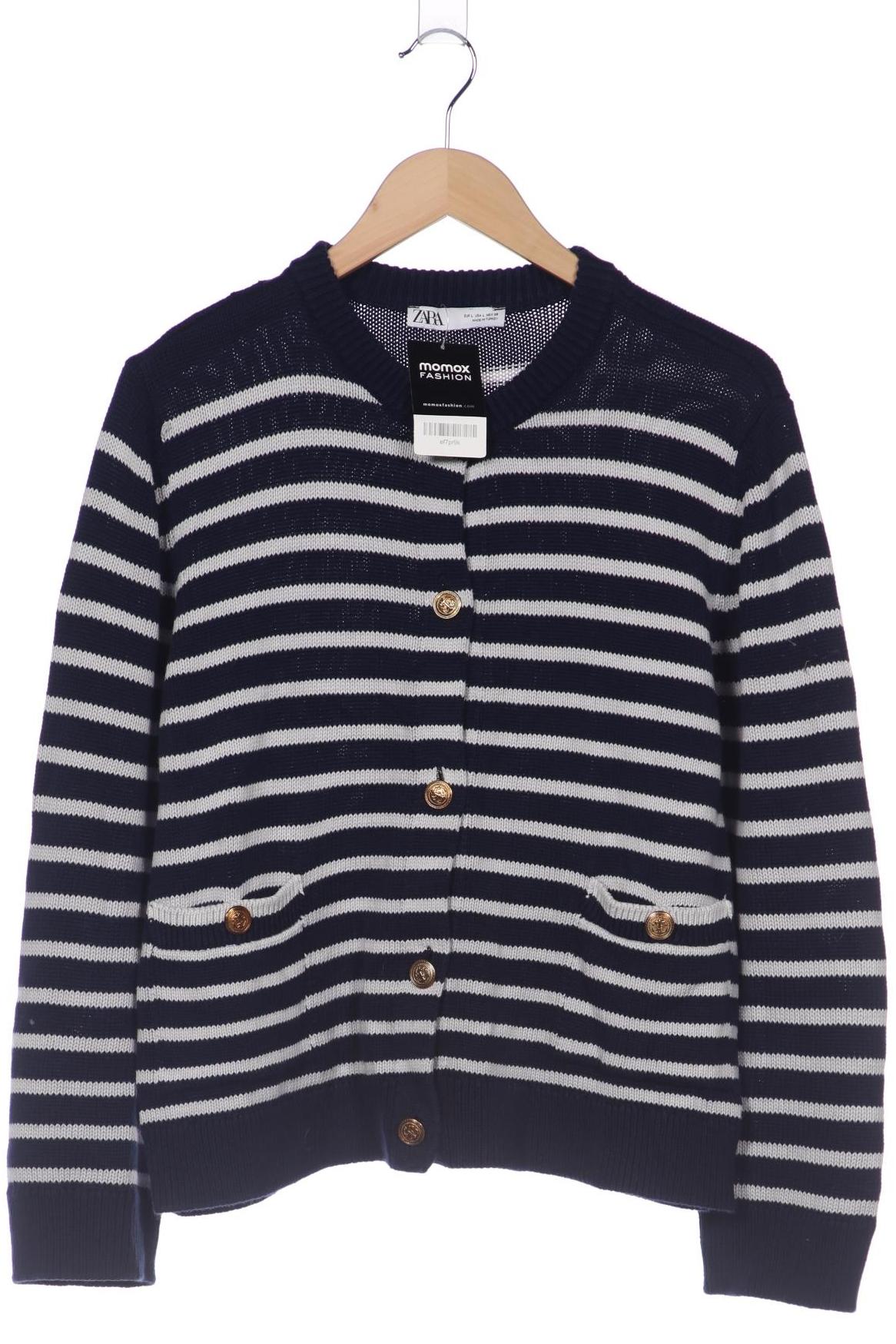 

Zara Damen Strickjacke, marineblau, Gr. 42