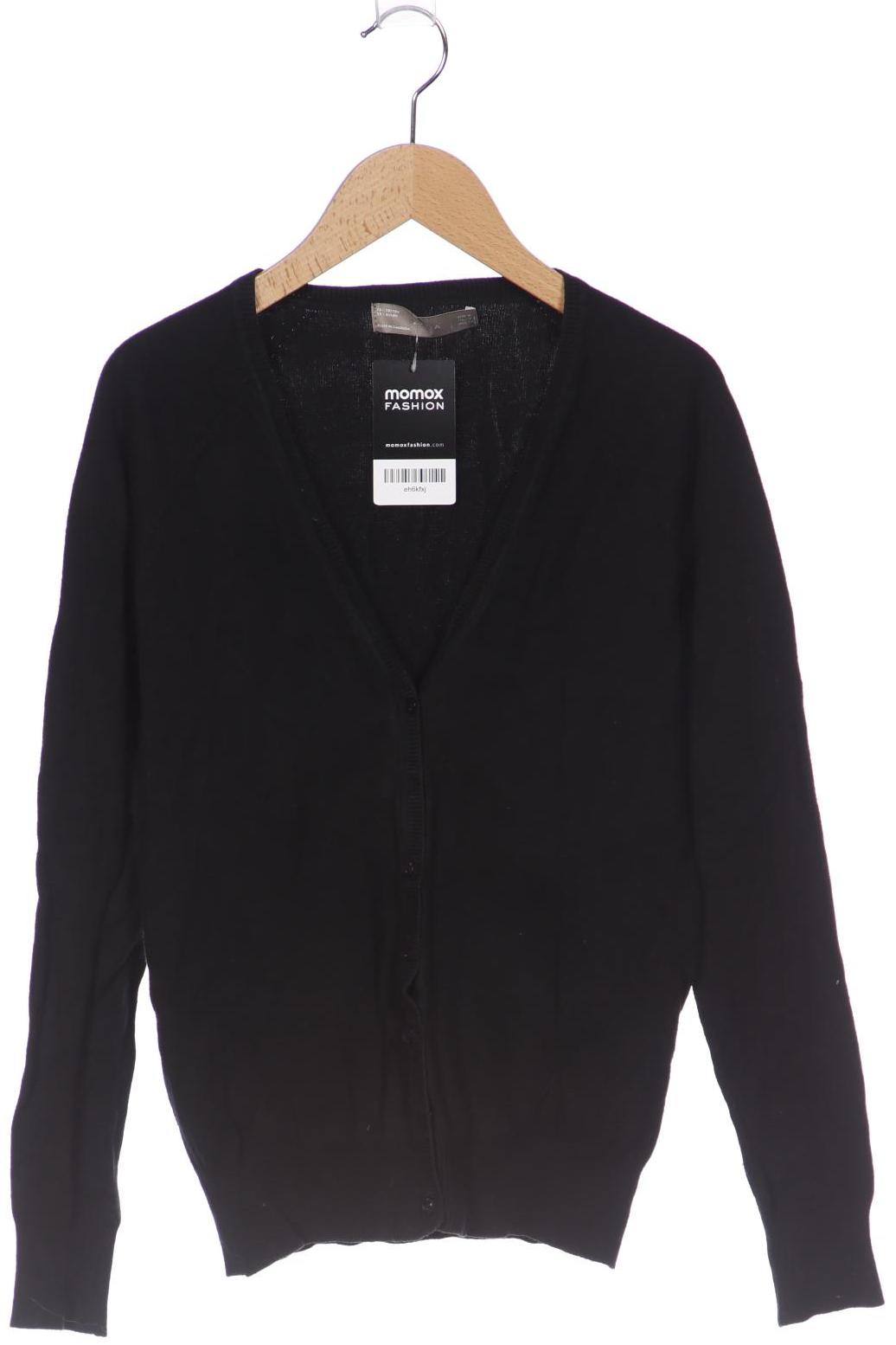 

ZARA Damen Strickjacke, schwarz