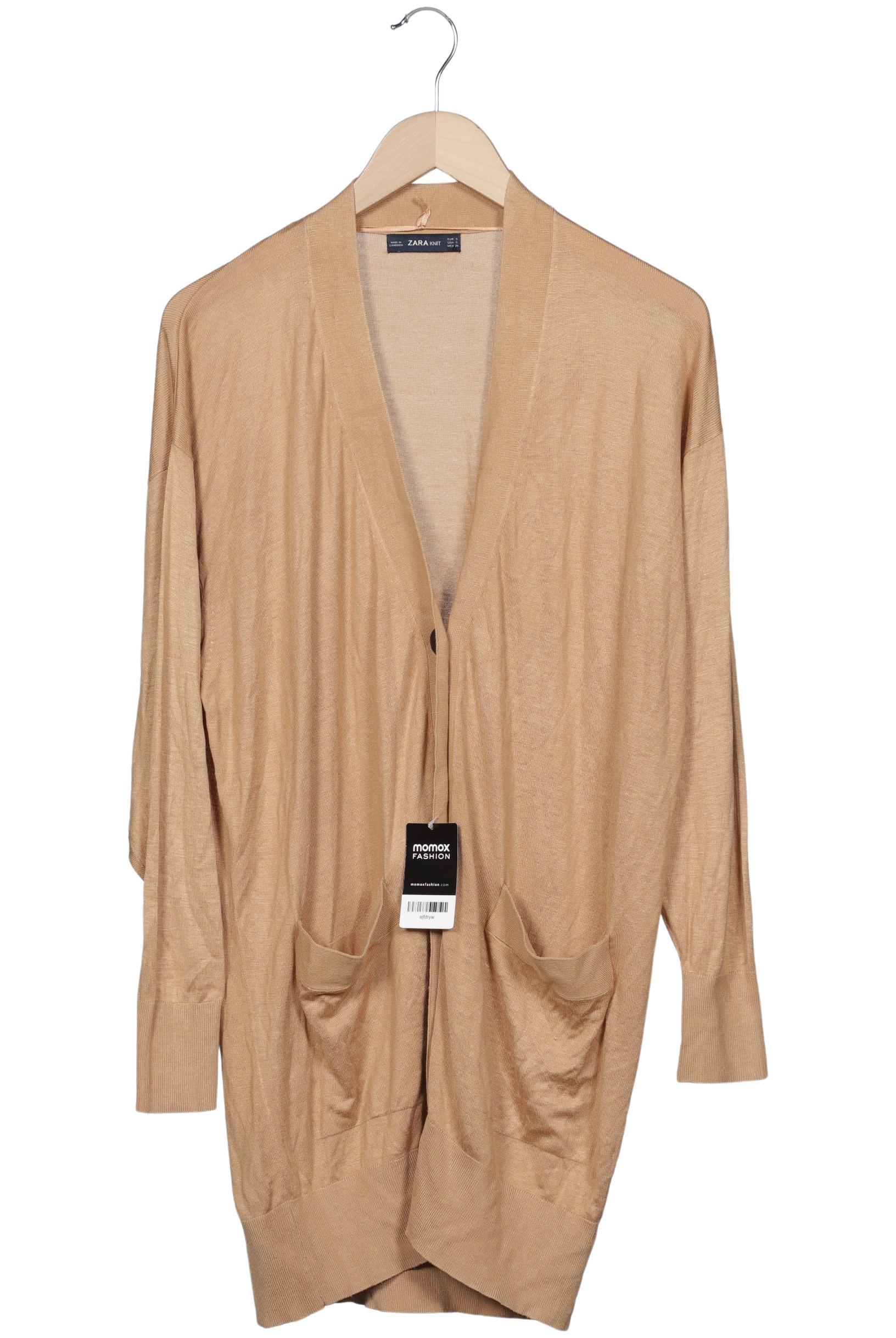 

Zara Damen Strickjacke, beige, Gr. 36
