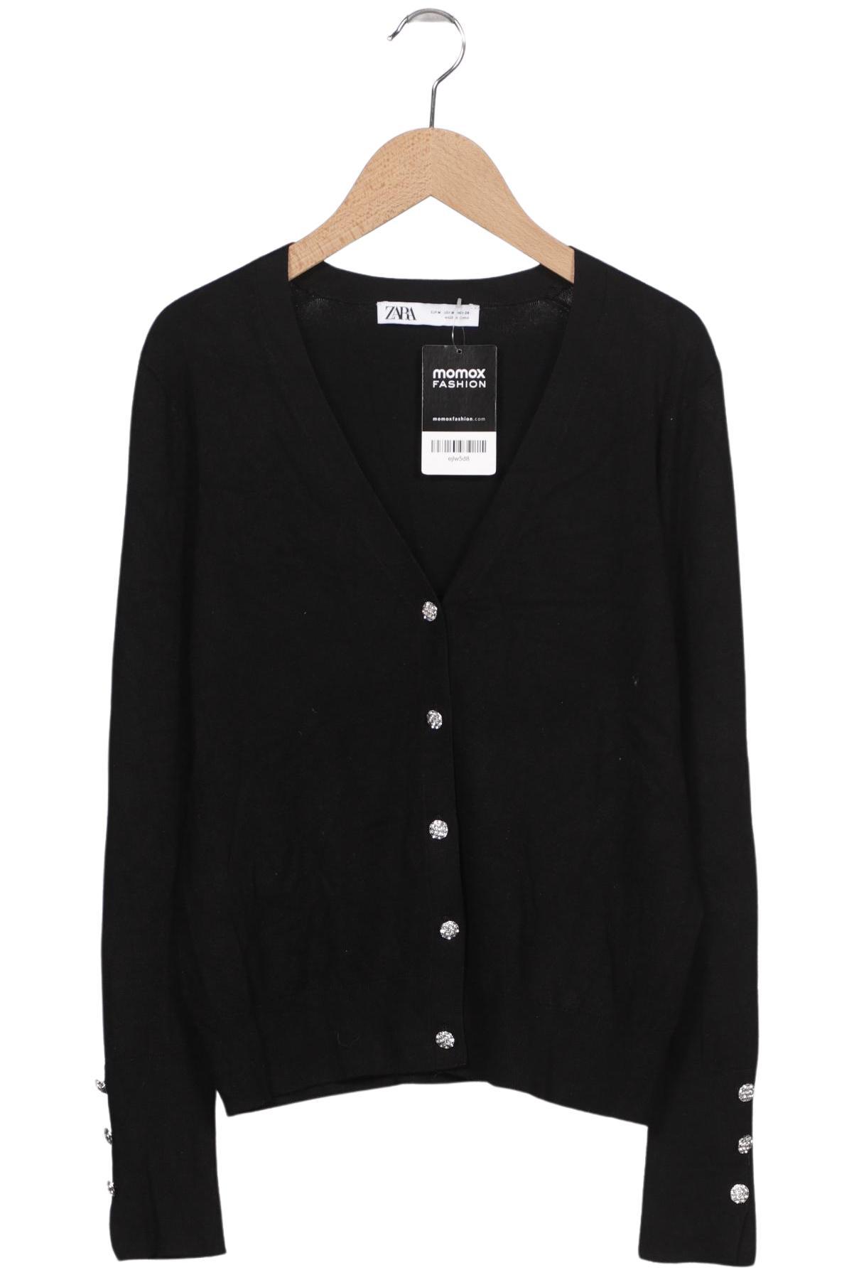 

Zara Damen Strickjacke, schwarz, Gr. 38