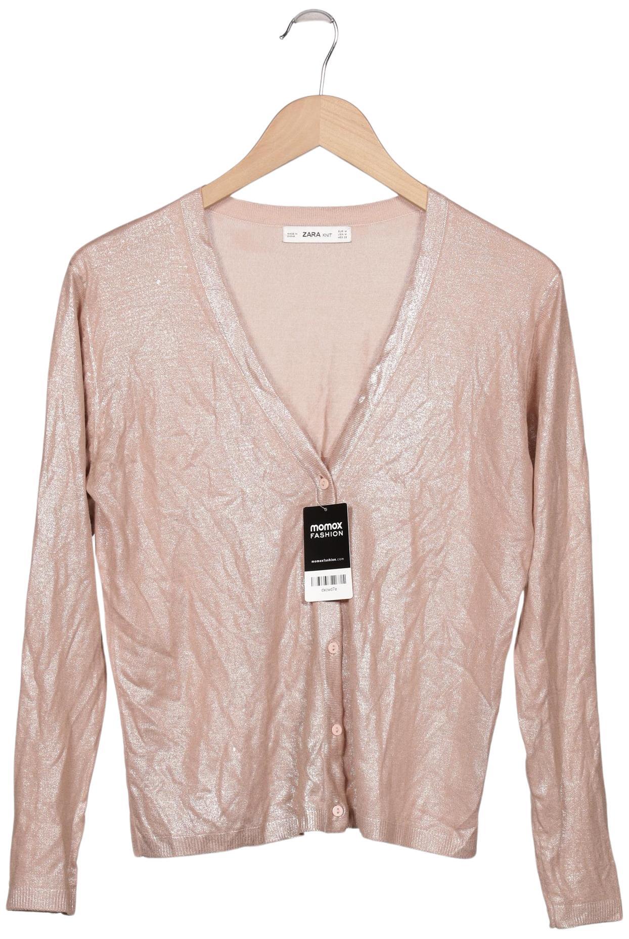 

Zara Damen Strickjacke, beige, Gr. 38