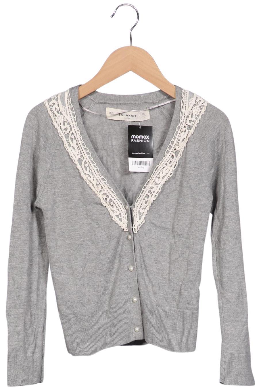 

Zara Damen Strickjacke, grau, Gr. 36