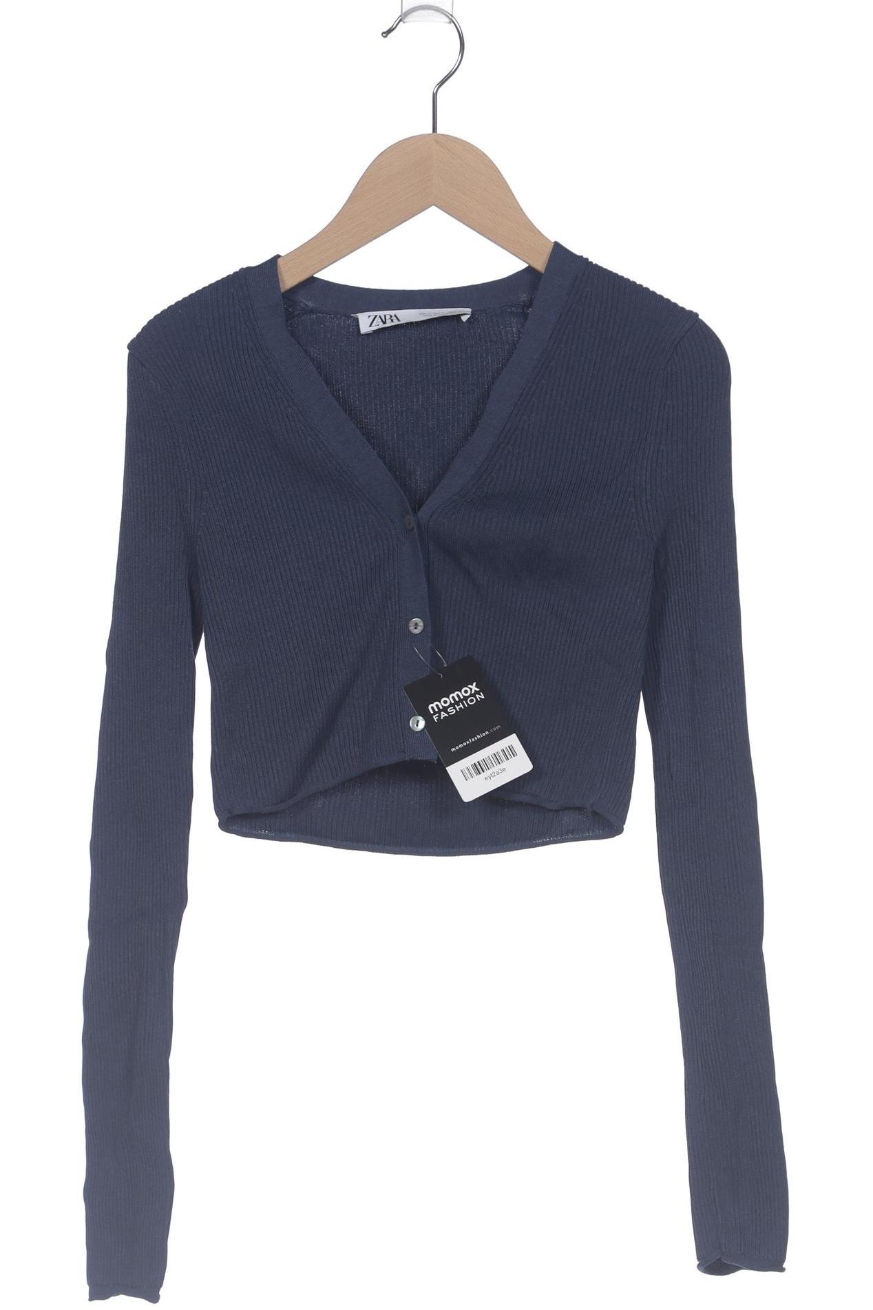 

Zara Damen Strickjacke, marineblau, Gr. 36