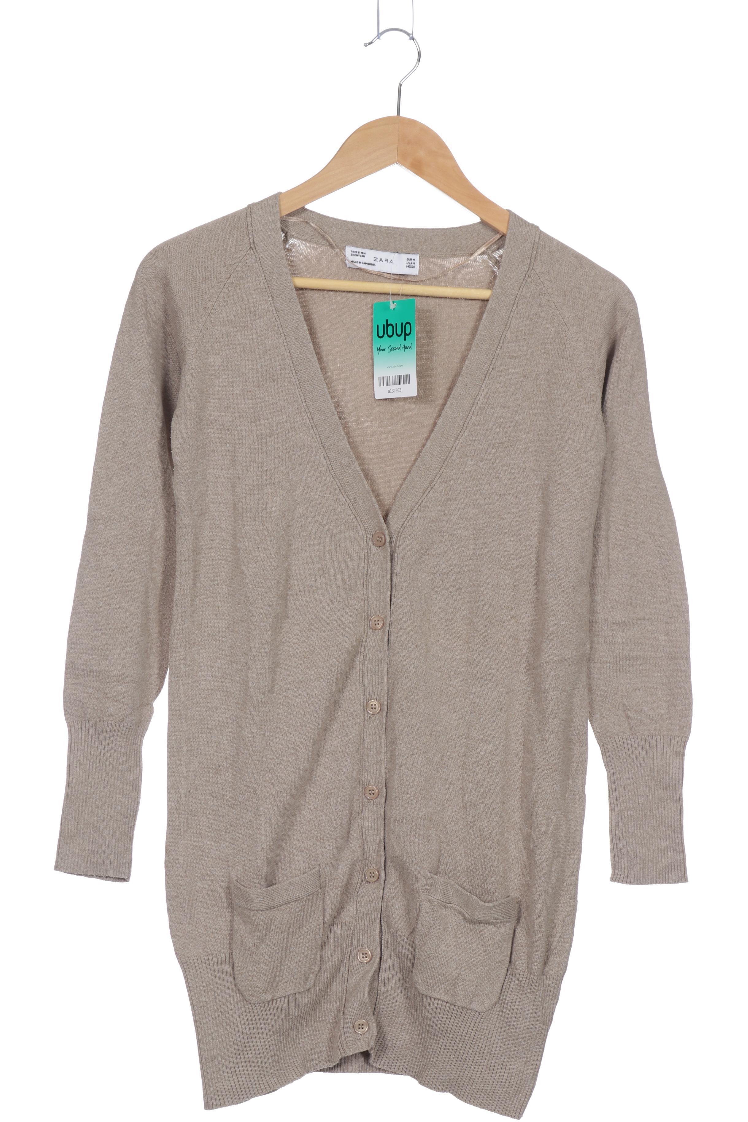 

Zara Damen Strickjacke, beige, Gr. 38