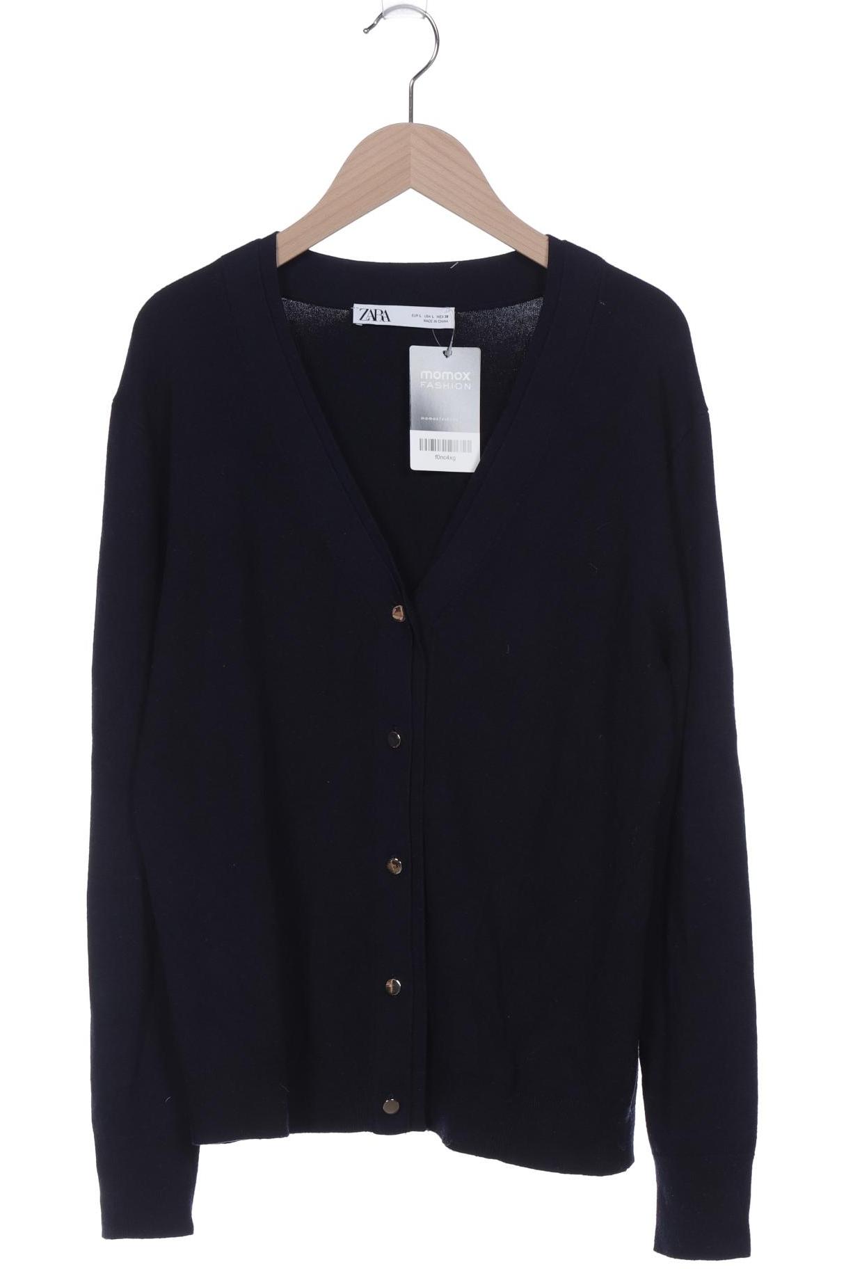

Zara Damen Strickjacke, marineblau, Gr. 42