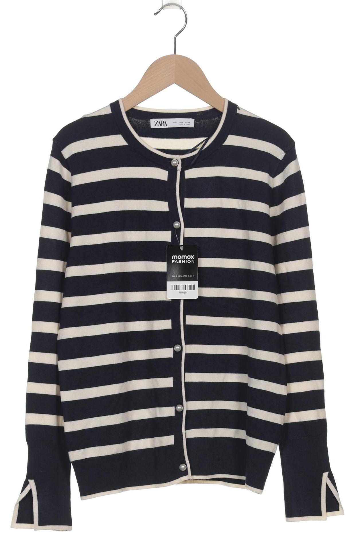 

Zara Damen Strickjacke, marineblau, Gr. 42