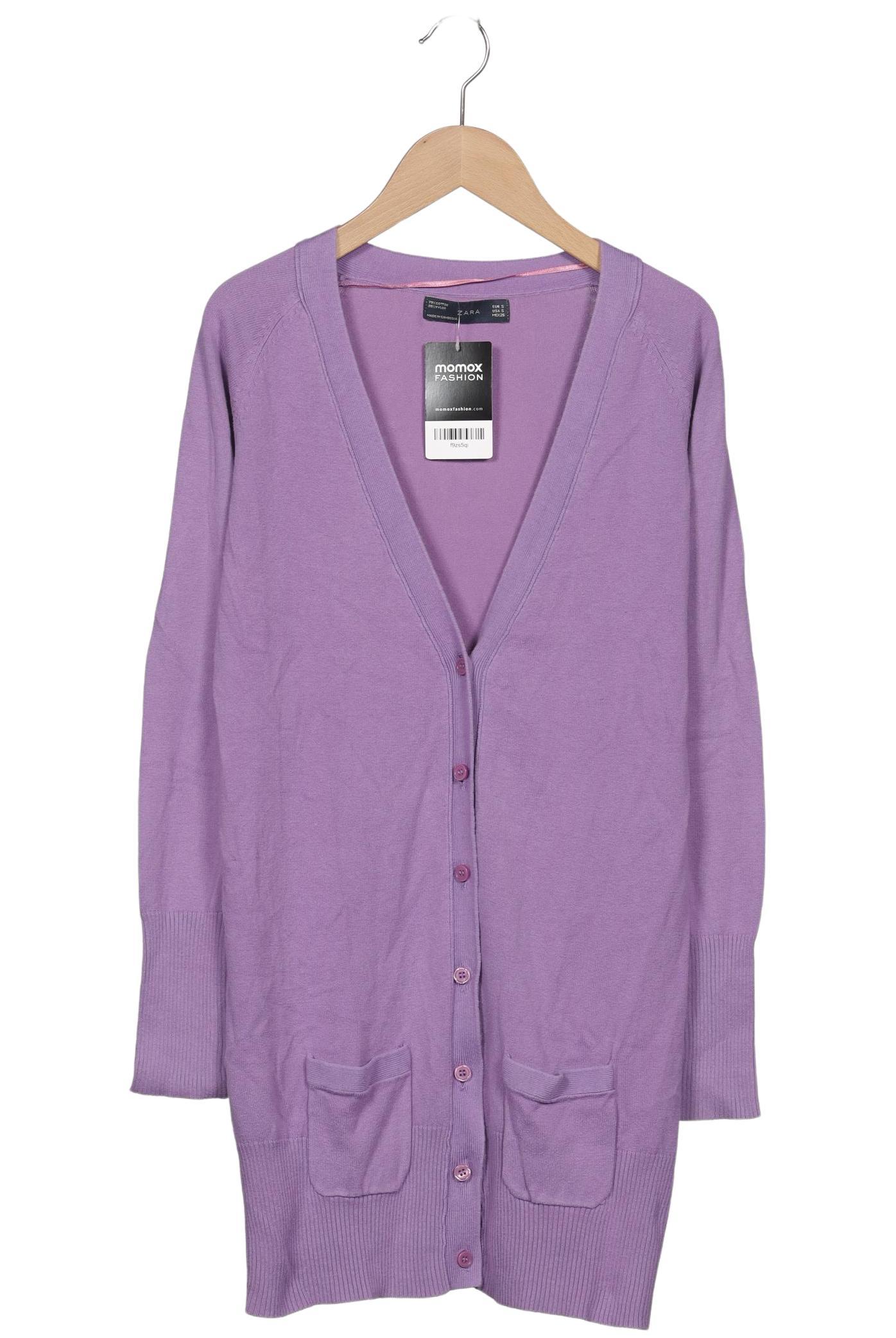 

Zara Damen Strickjacke, flieder, Gr. 36