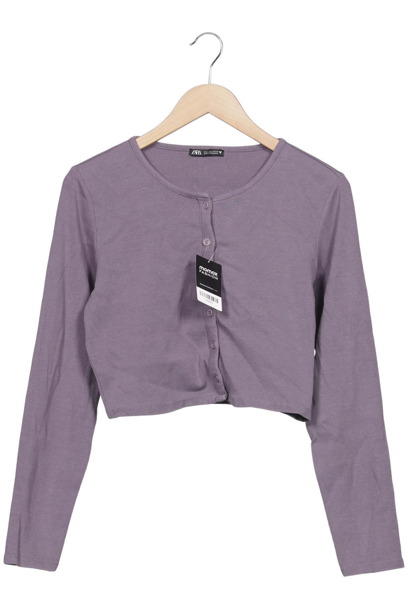 

Zara Damen Strickjacke, flieder, Gr. 42