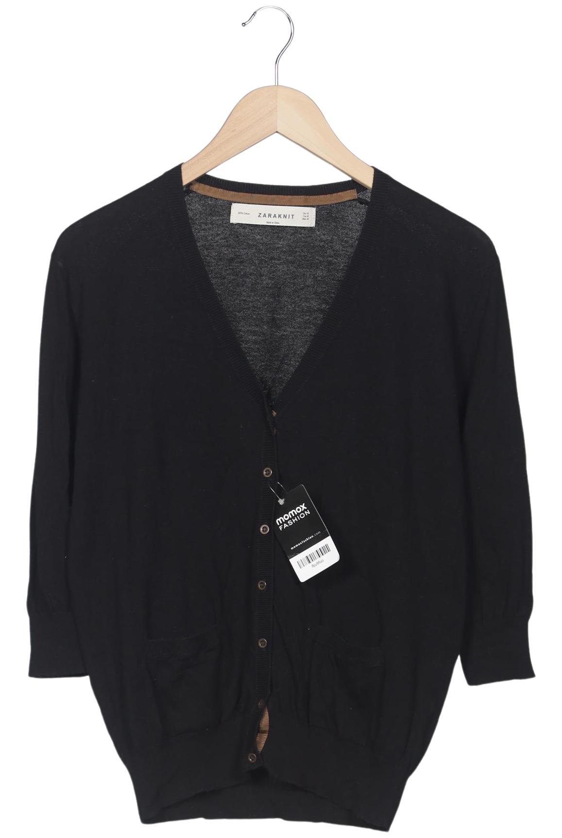 

Zara Damen Strickjacke, schwarz, Gr. 38