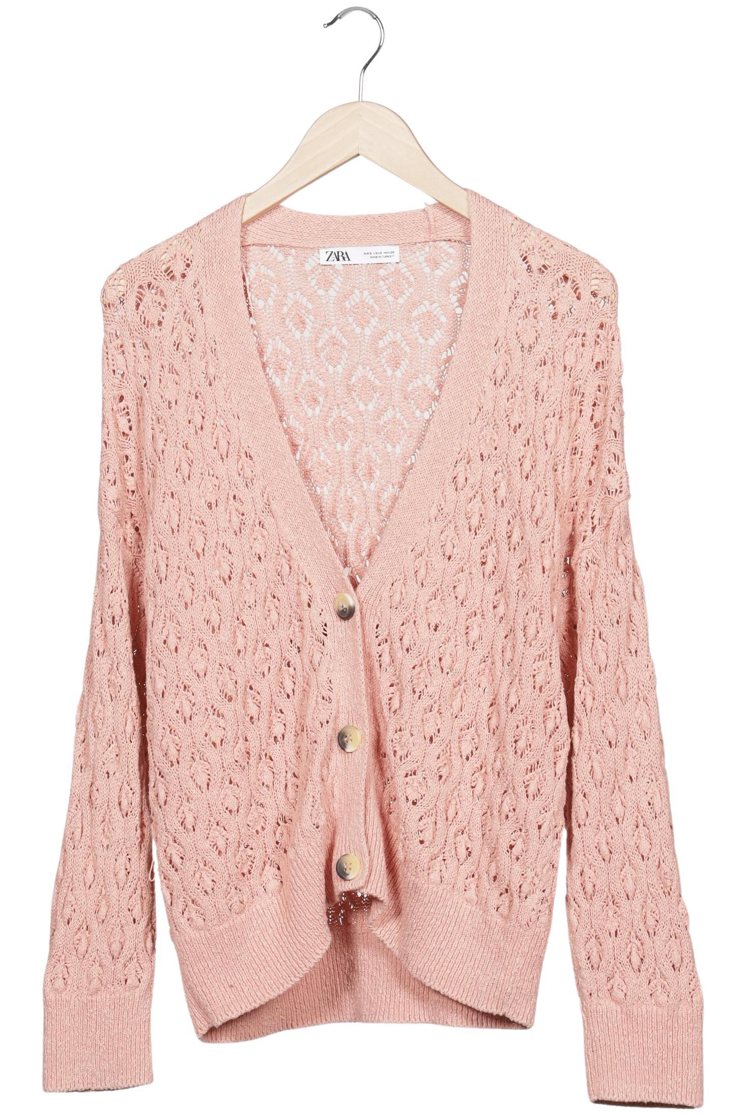 

Zara Damen Strickjacke, pink, Gr. 36