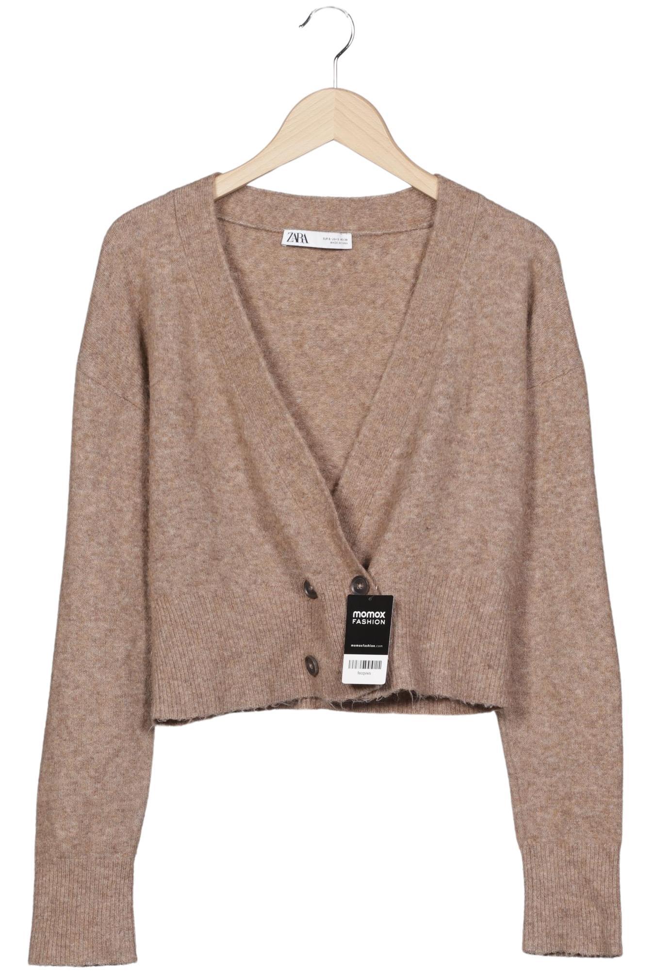

Zara Damen Strickjacke, beige, Gr. 36